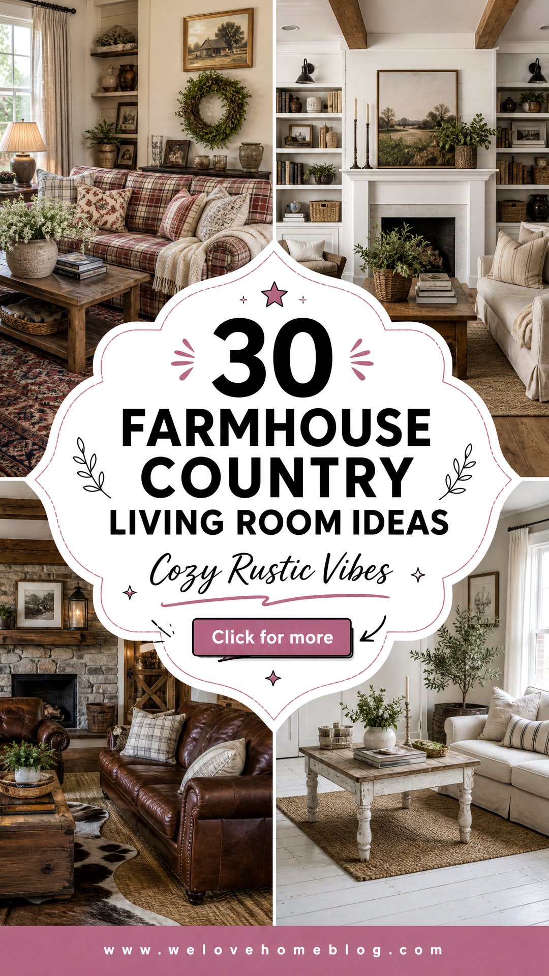 30 Farmhouse Country Living Room Ideas for Cozy Style - 30 Farmhouse Country Living Room Ideas for Cozy Style
