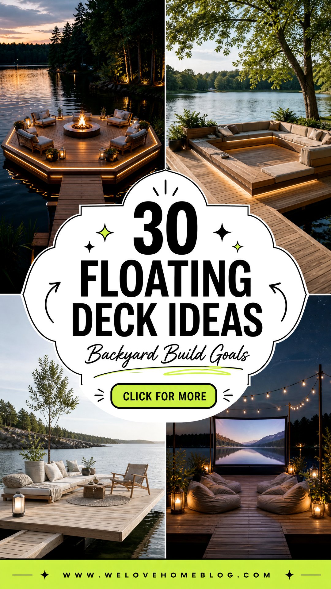 30 Floating Deck Ideas - 30 Floating Deck Ideas