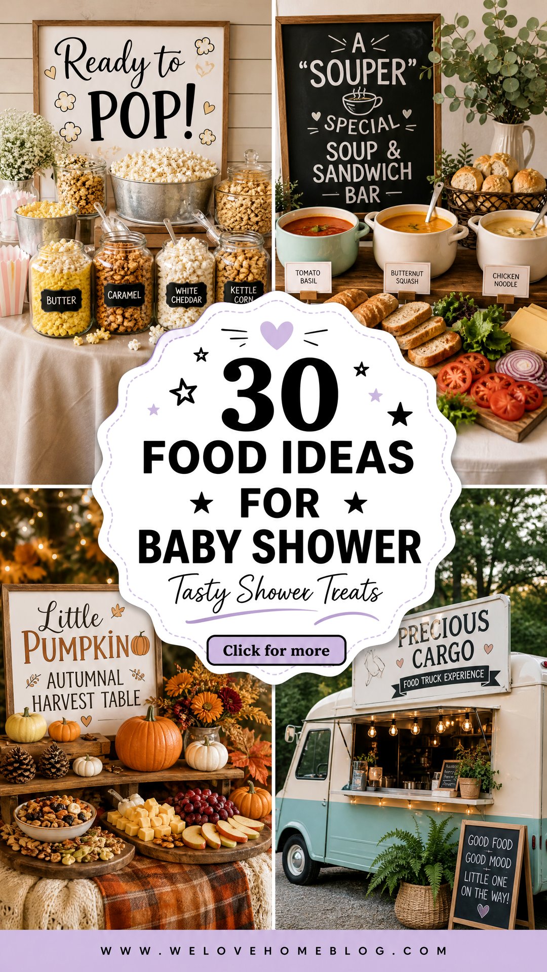 30 Food Ideas for Baby Shower - 30 Food Ideas for Baby Shower