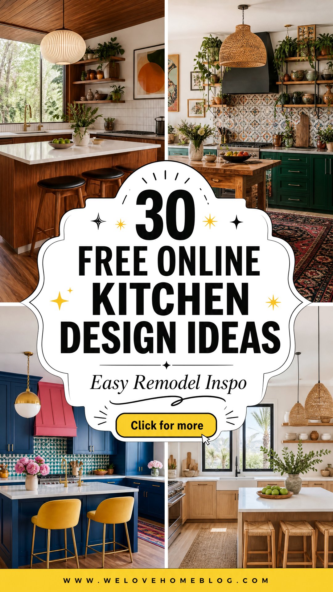 30 Free Online Kitchen Design Ideas for Easy Remodeling - 30 Free Online Kitchen Design Ideas for Easy Remodeling