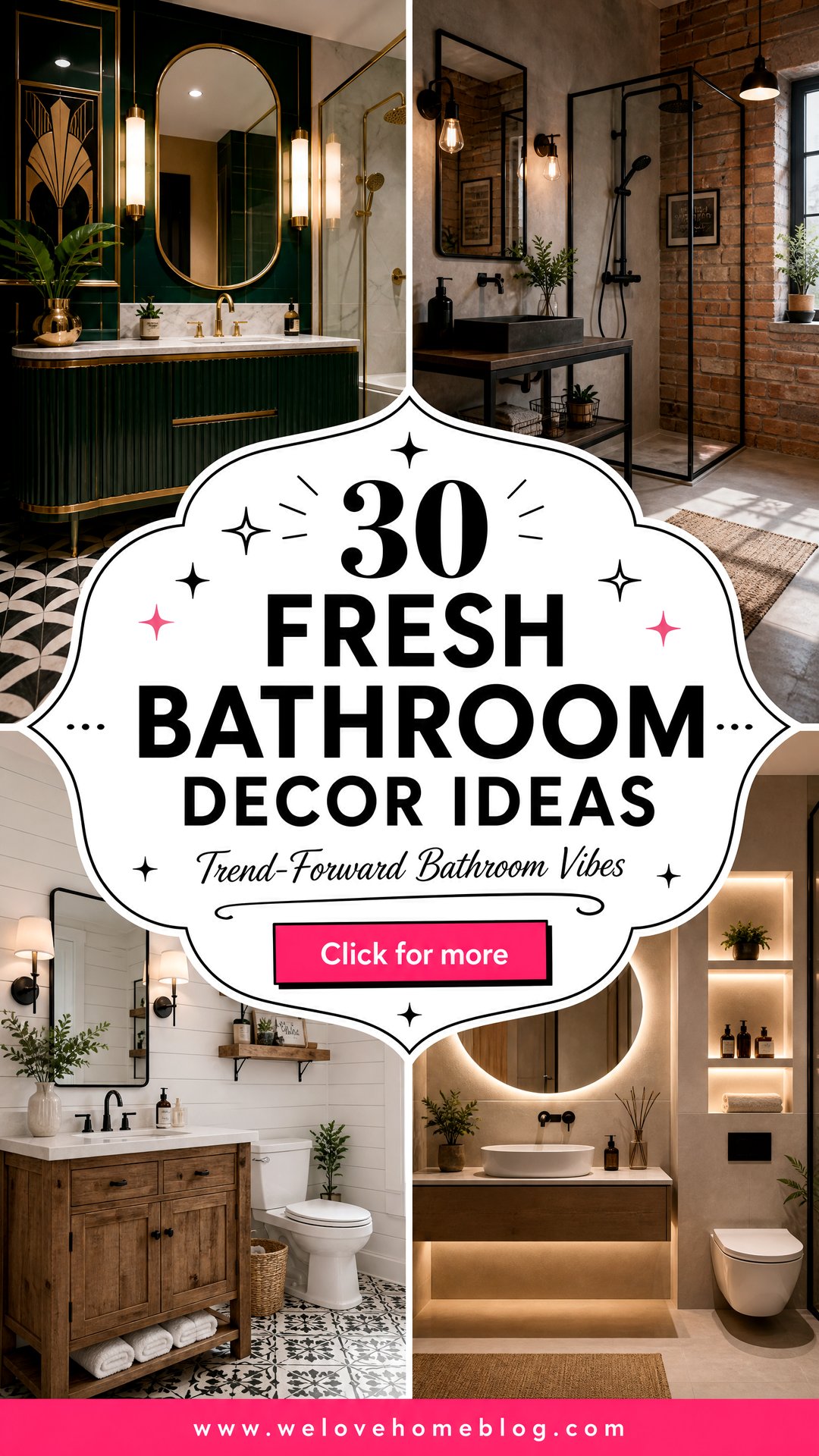 30 Fresh Bathroom Decor Ideas 2025 Modern Home Trends - 30 Fresh Bathroom Decor Ideas 2025: Modern Home Trends