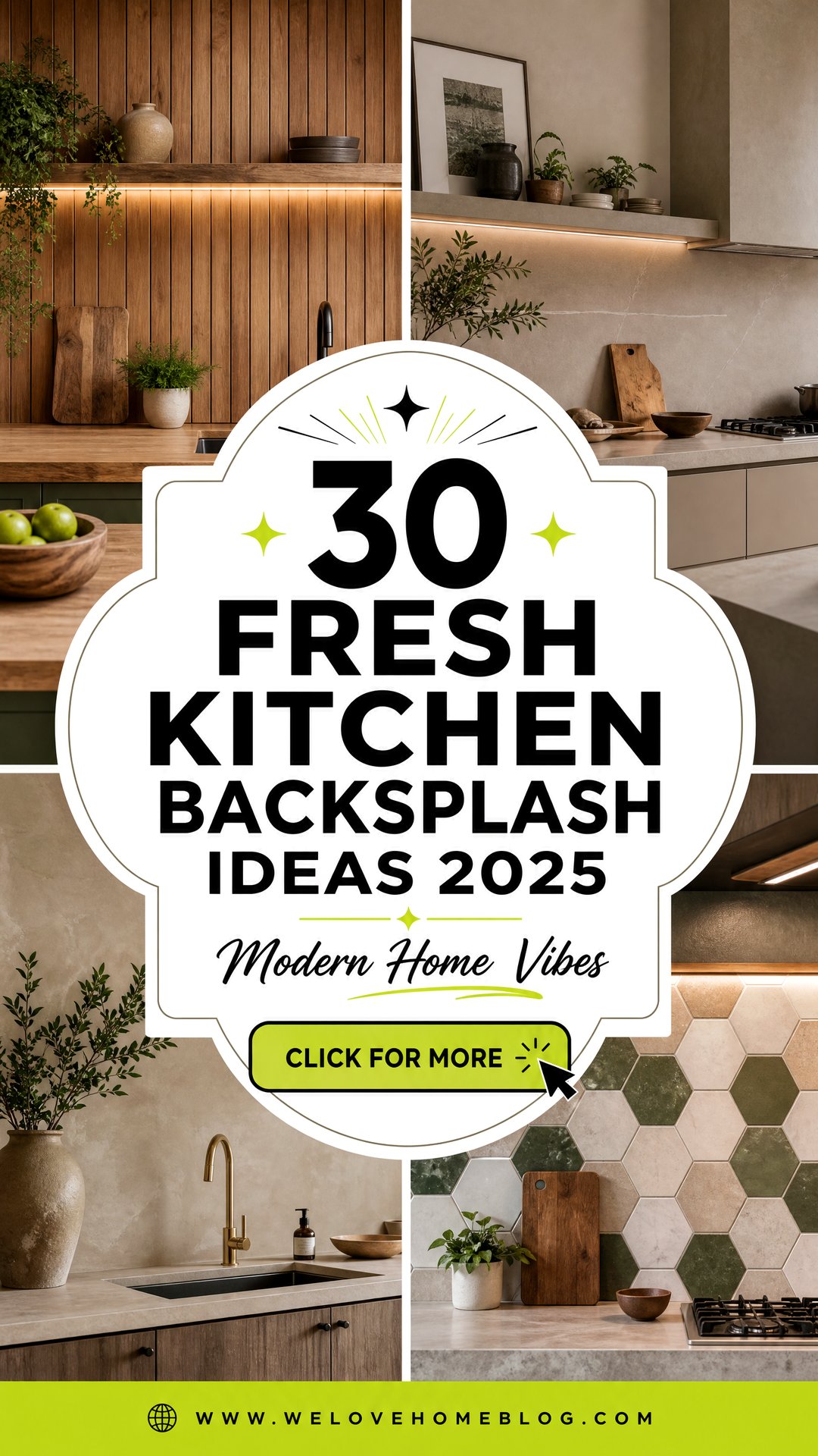 30 Fresh Kitchen Backsplash Ideas 2025 for Modern Homes - 30 Fresh Kitchen Backsplash Ideas 2025 for Modern Homes