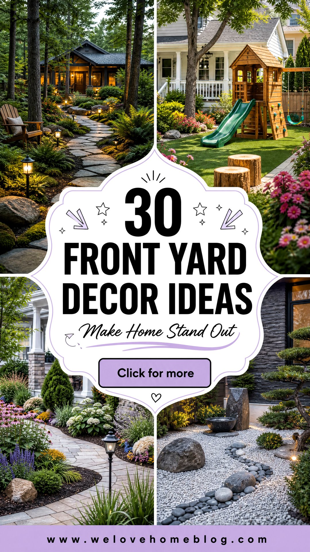 30 Front Yard Decor Ideas to Make Your Home Stand Out - 30 Front Yard Decor Ideas to Make Your Home Stand Out