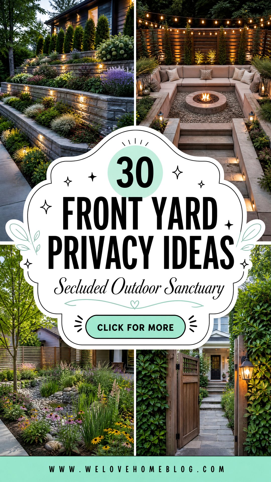 30 Front Yard Privacy Ideas for a Secluded Sanctuary - 30 Front Yard Privacy Ideas for a Secluded Sanctuary