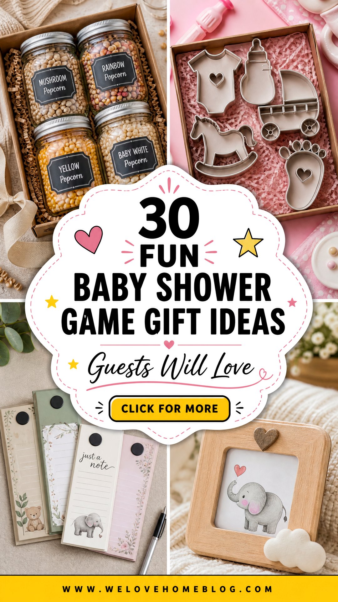 30 Fun Baby Shower Game Gift Ideas for Your Guests - 30 Fun Baby Shower Game Gift Ideas for Your Guests