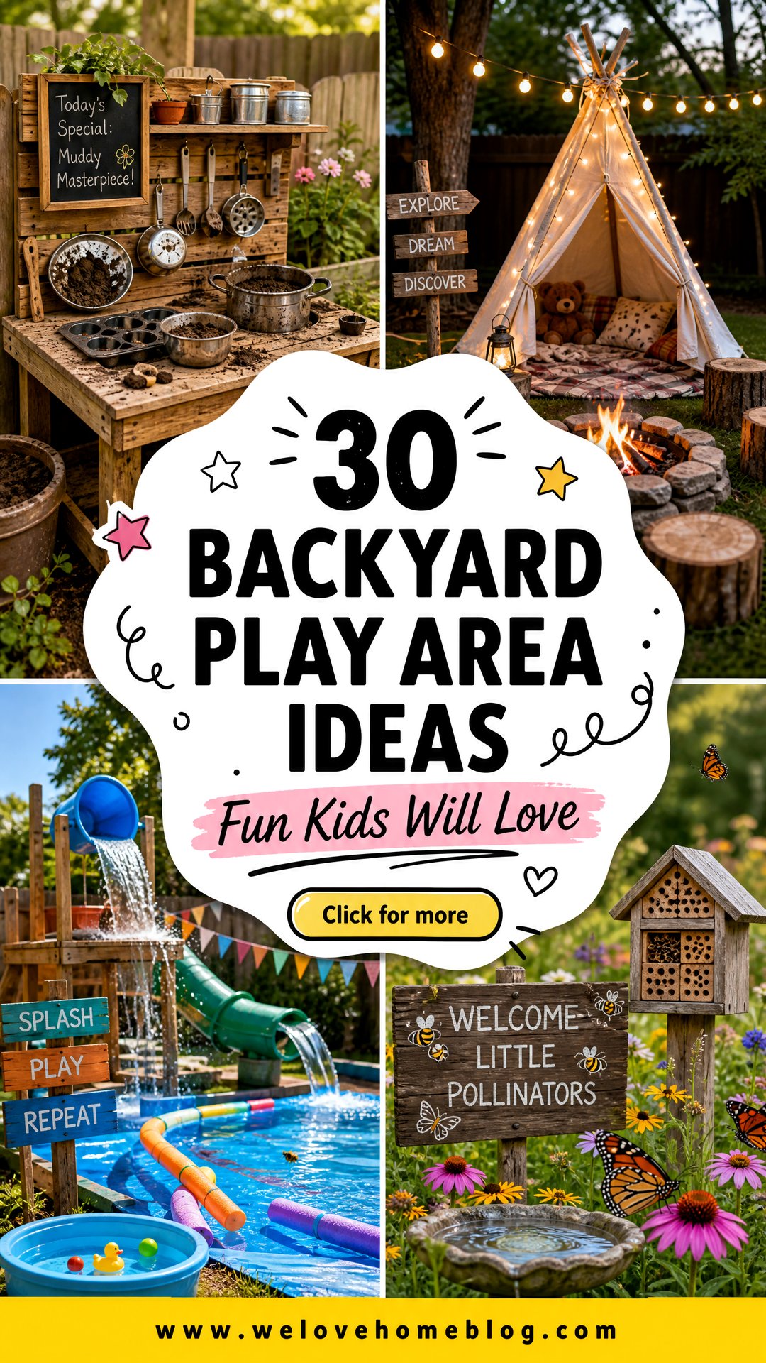 30 Fun Backyard Play Area Ideas Kids Will Truly Love - 30 Fun Backyard Play Area Ideas Kids Will Truly Love