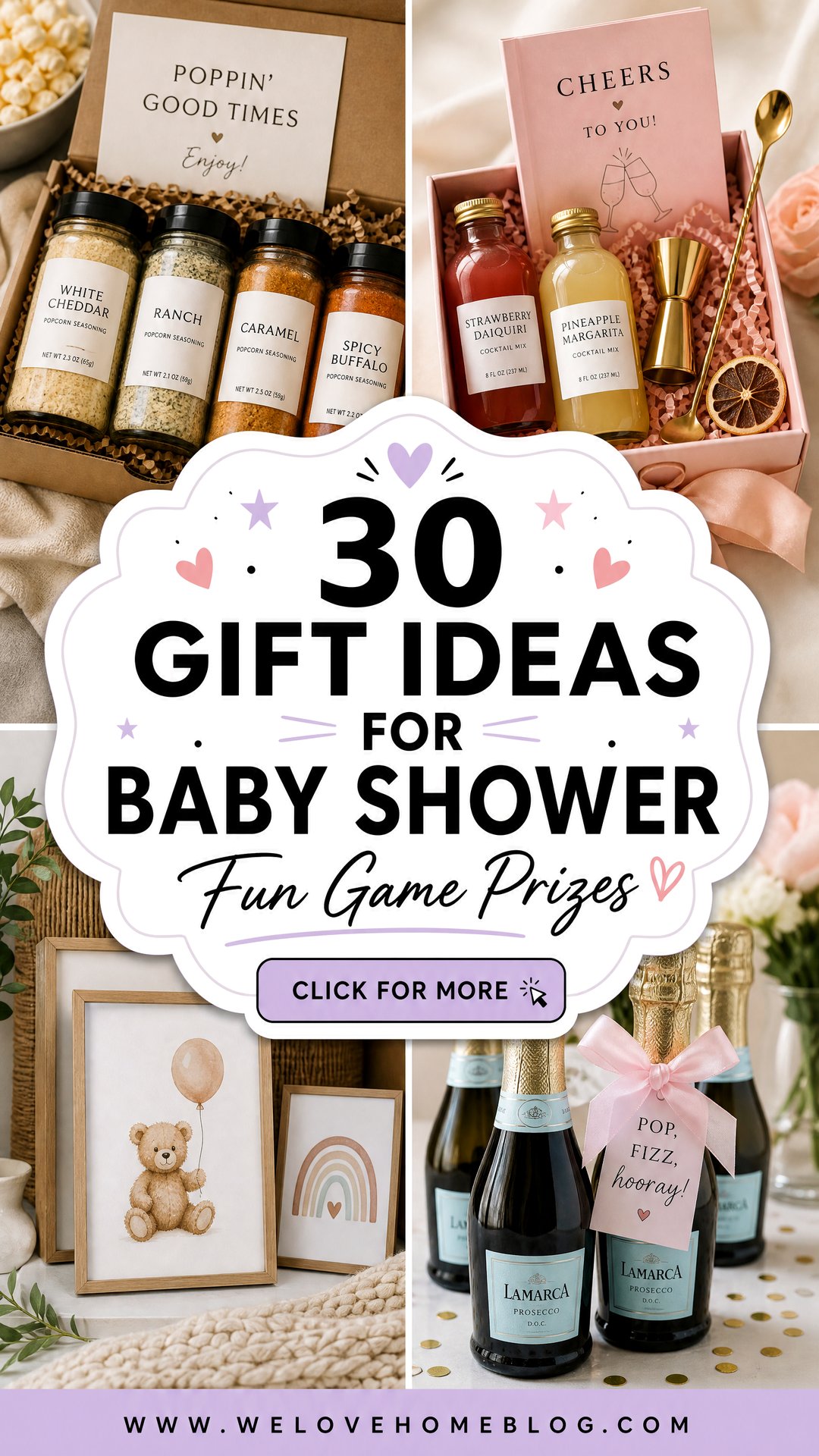 30 Fun Gift Ideas for Baby Shower Games and Prizes - 30 Fun Gift Ideas for Baby Shower Games and Prizes