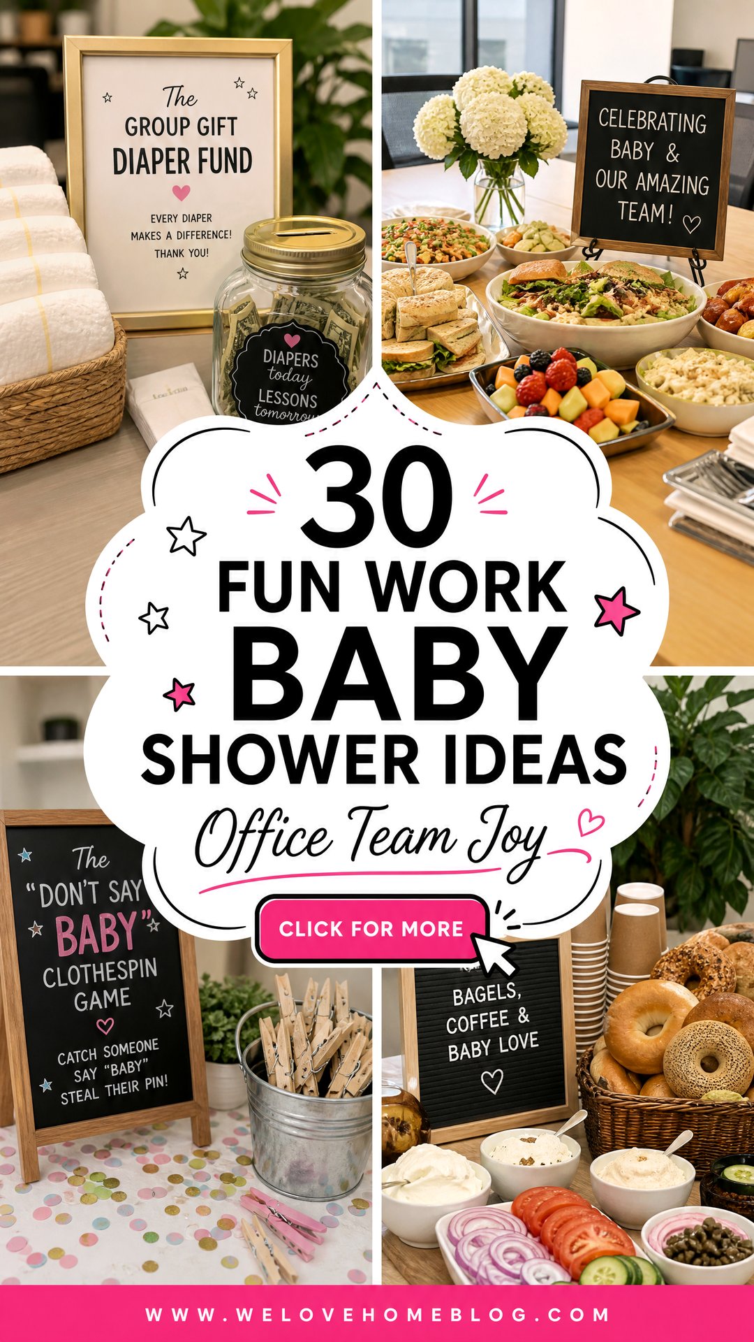 30 Fun Work Baby Shower Ideas for Your Office Team - 30 Fun Work Baby Shower Ideas for Your Office Team