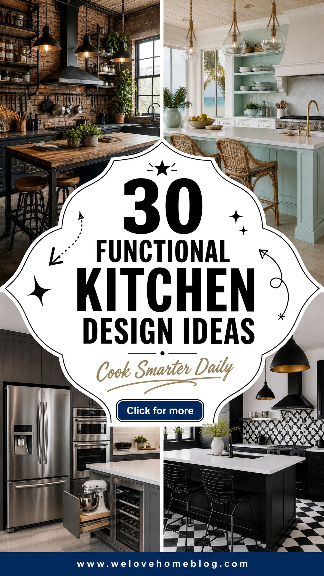 30 Functional Kitchen Design Ideas for Better Cooking - 30 Functional Kitchen Design Ideas for Better Cooking
