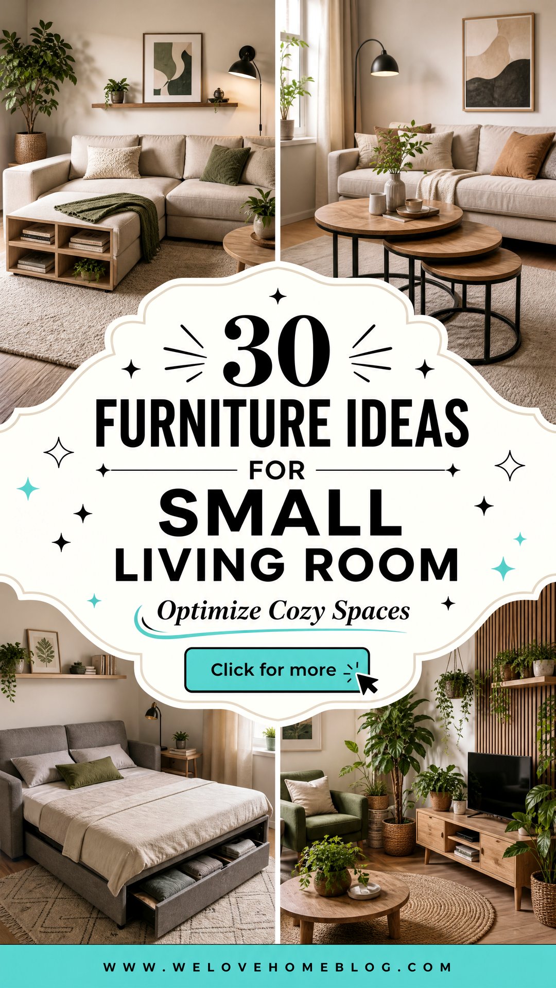 30 Furniture Ideas for Small Living Room Optimization - 30 Furniture Ideas for Small Living Room Optimization