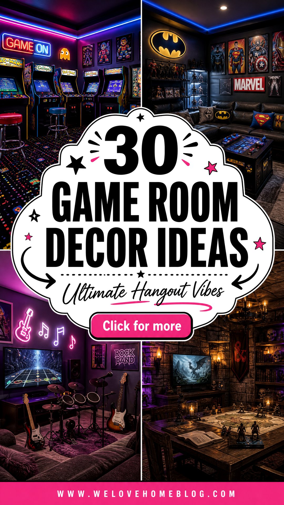 30 Game Room Decor Ideas for the Ultimate Hangout - 30 Game Room Decor Ideas for the Ultimate Hangout