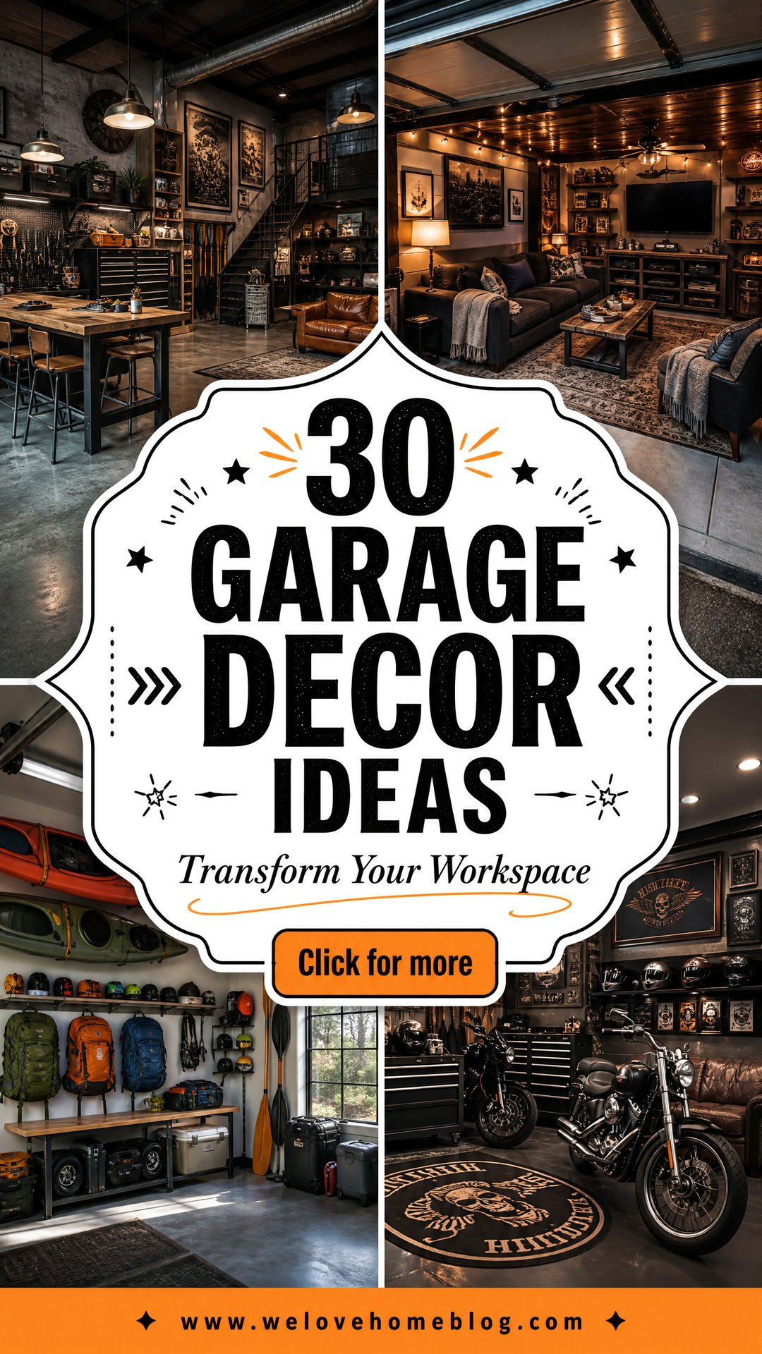 30 Garage Decor Ideas to Transform Your Workspace - 30 Garage Decor Ideas to Transform Your Workspace