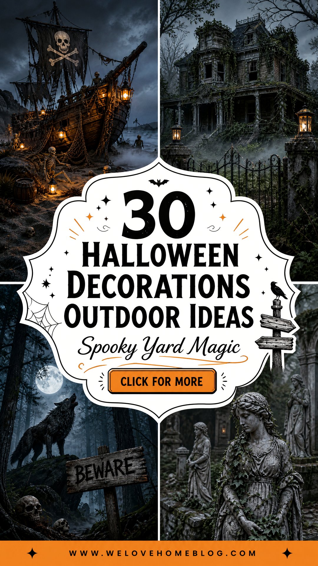 30 Halloween Decorations Outdoor Ideas for Your Yard - 30 Halloween Decorations Outdoor Ideas for Your Yard