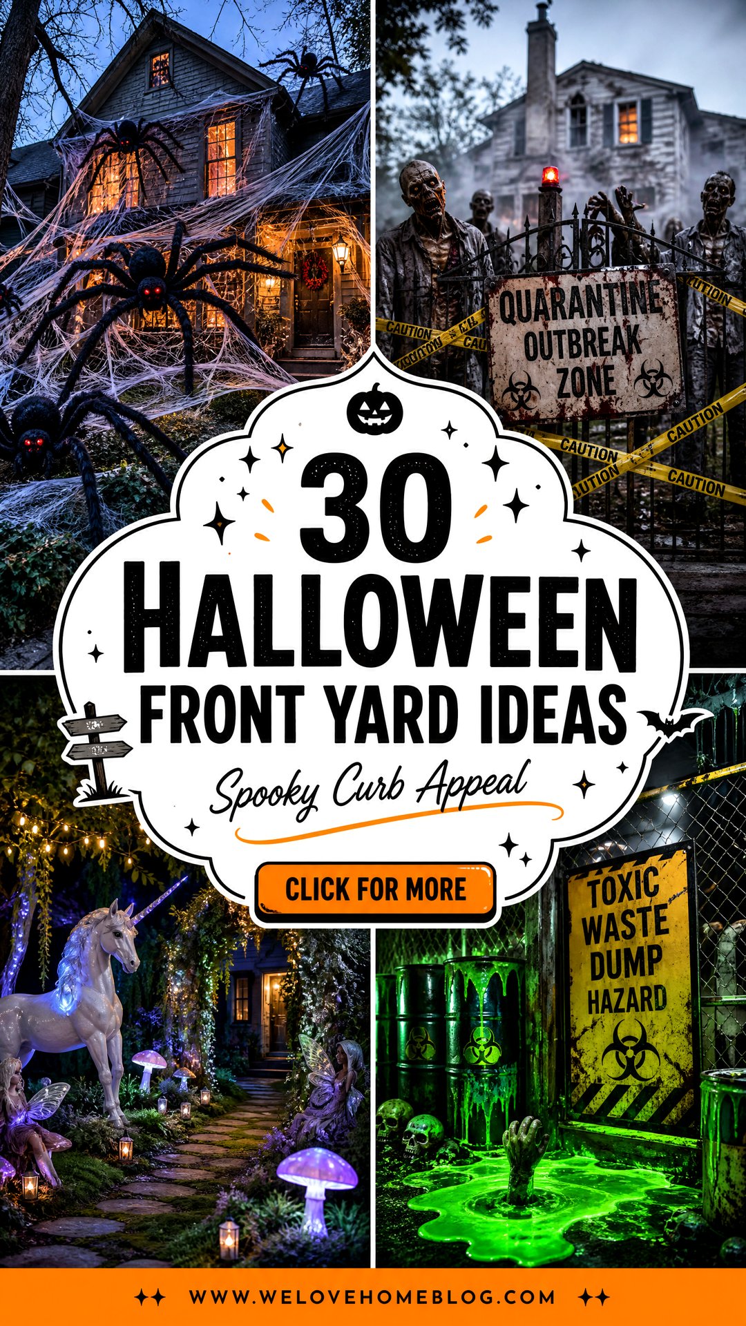 30 Halloween Front Yard Ideas for Spooky Curb Appeal - 30 Halloween Front Yard Ideas for Spooky Curb Appeal