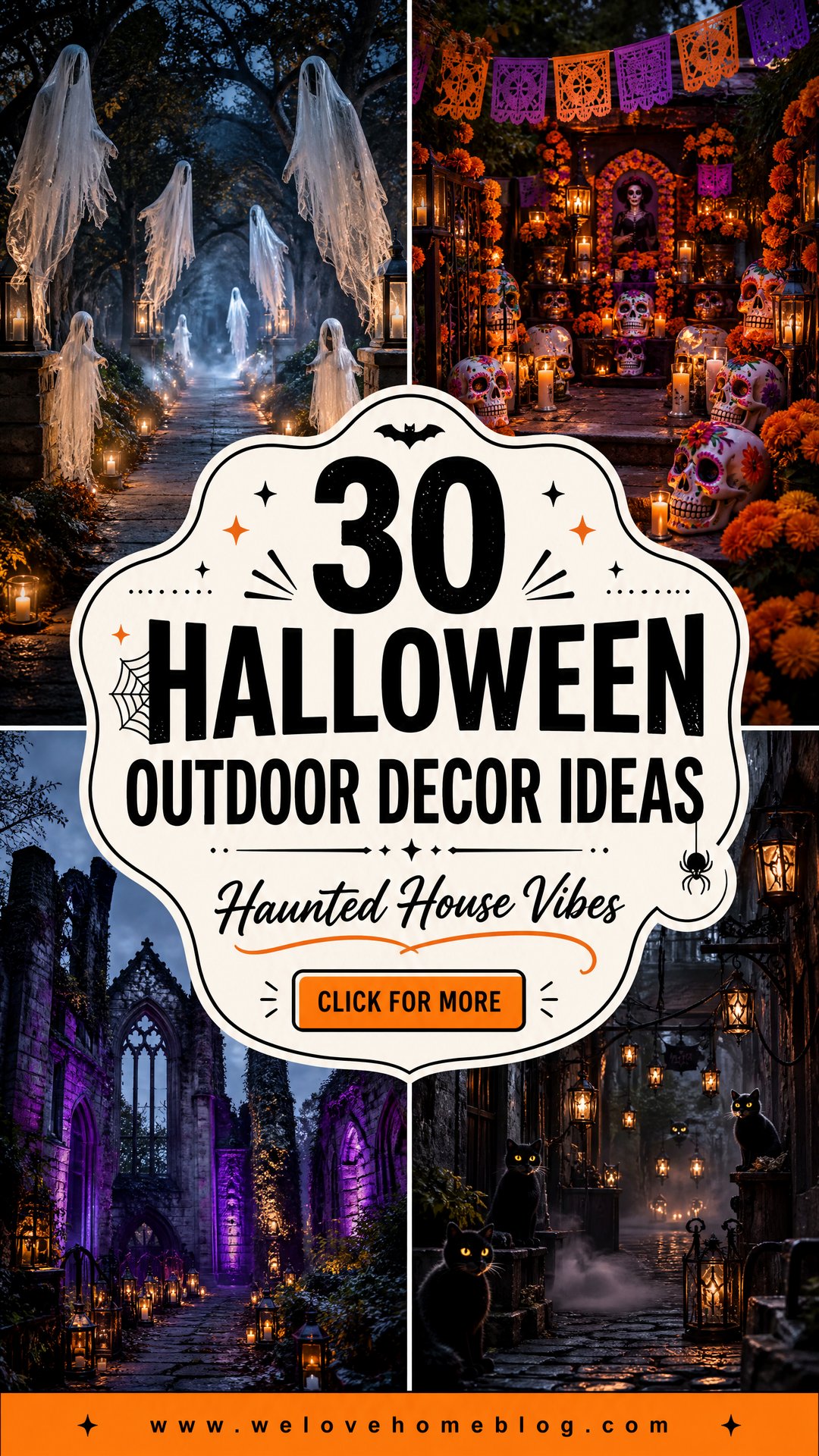 30 Halloween Outdoor Decor Ideas for a Haunted House - 30 Halloween Outdoor Decor Ideas for a Haunted House
