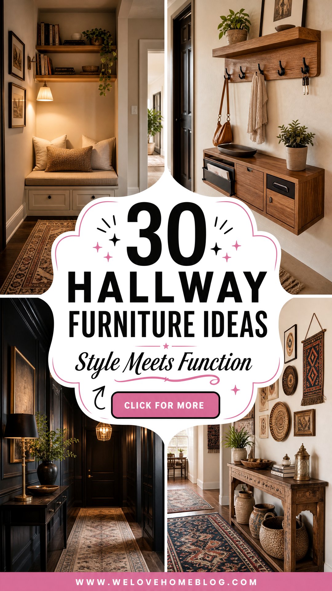 30 Hallway Furniture Ideas for Style and Functionality - 30 Hallway Furniture Ideas for Style and Functionality