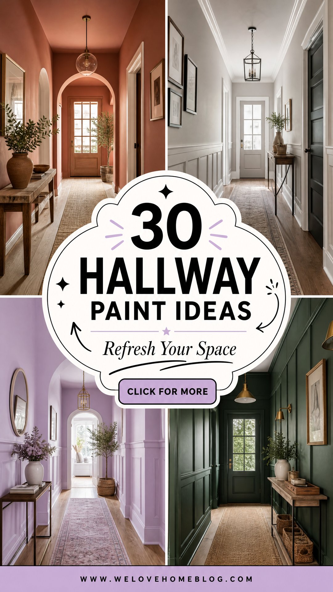 30 Hallway Paint Ideas to Totally Refresh Your Space - 30 Hallway Paint Ideas to Totally Refresh Your Space
