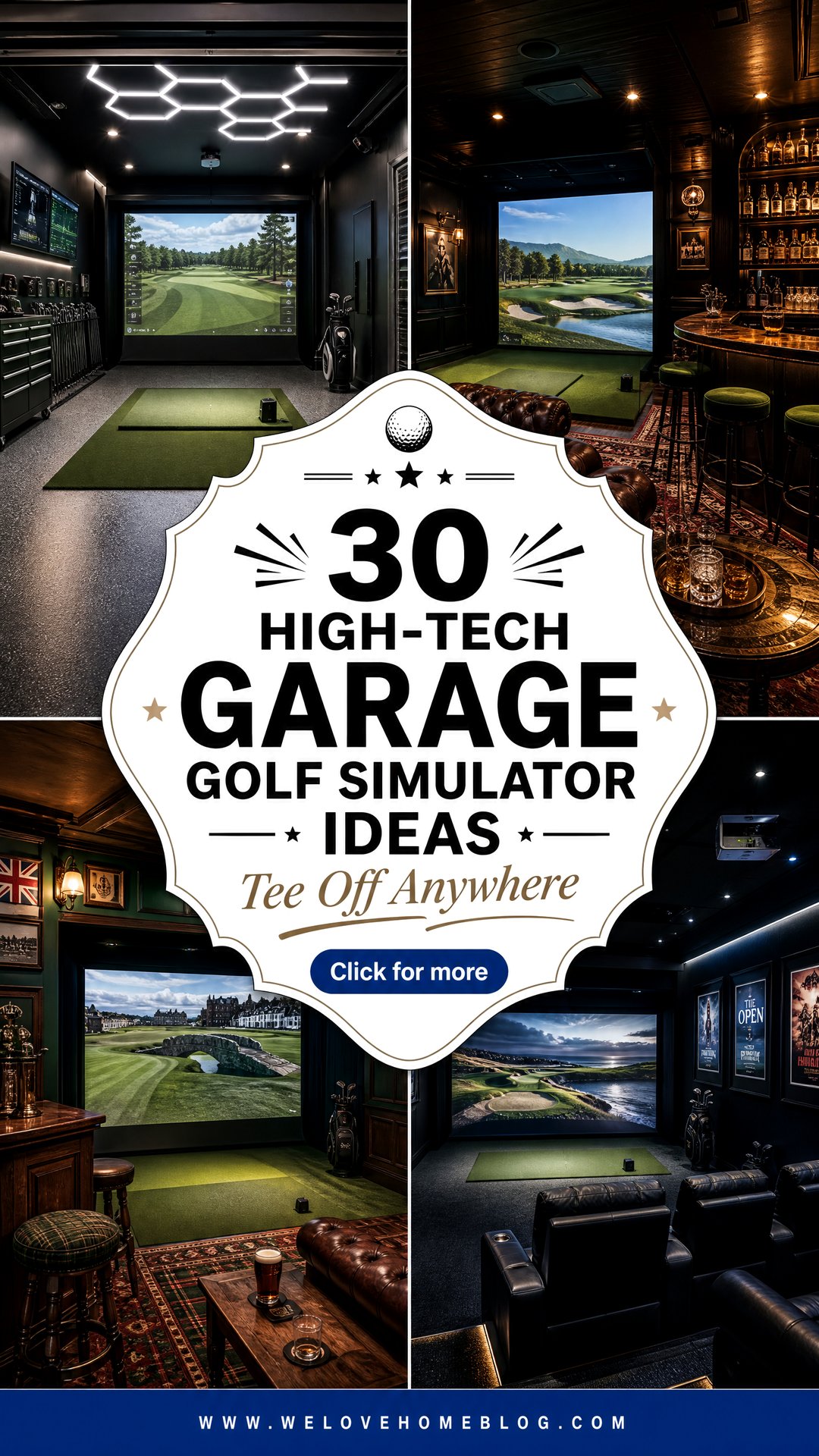 30 High-Tech Garage Golf Simulator Ideas for Enthusiasts - 30 High-Tech Garage Golf Simulator Ideas for Enthusiasts