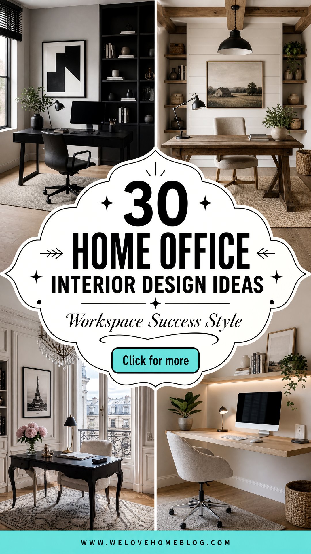 30 Home Office Interior Design Ideas for Success - 30 Home Office Interior Design Ideas for Success
