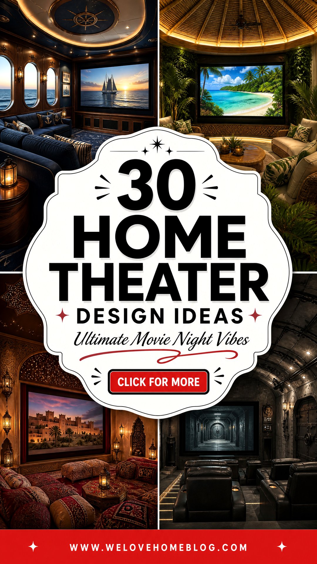 30 Home Theater Design Ideas for the Ultimate Experience - 30 Home Theater Design Ideas for the Ultimate Experience