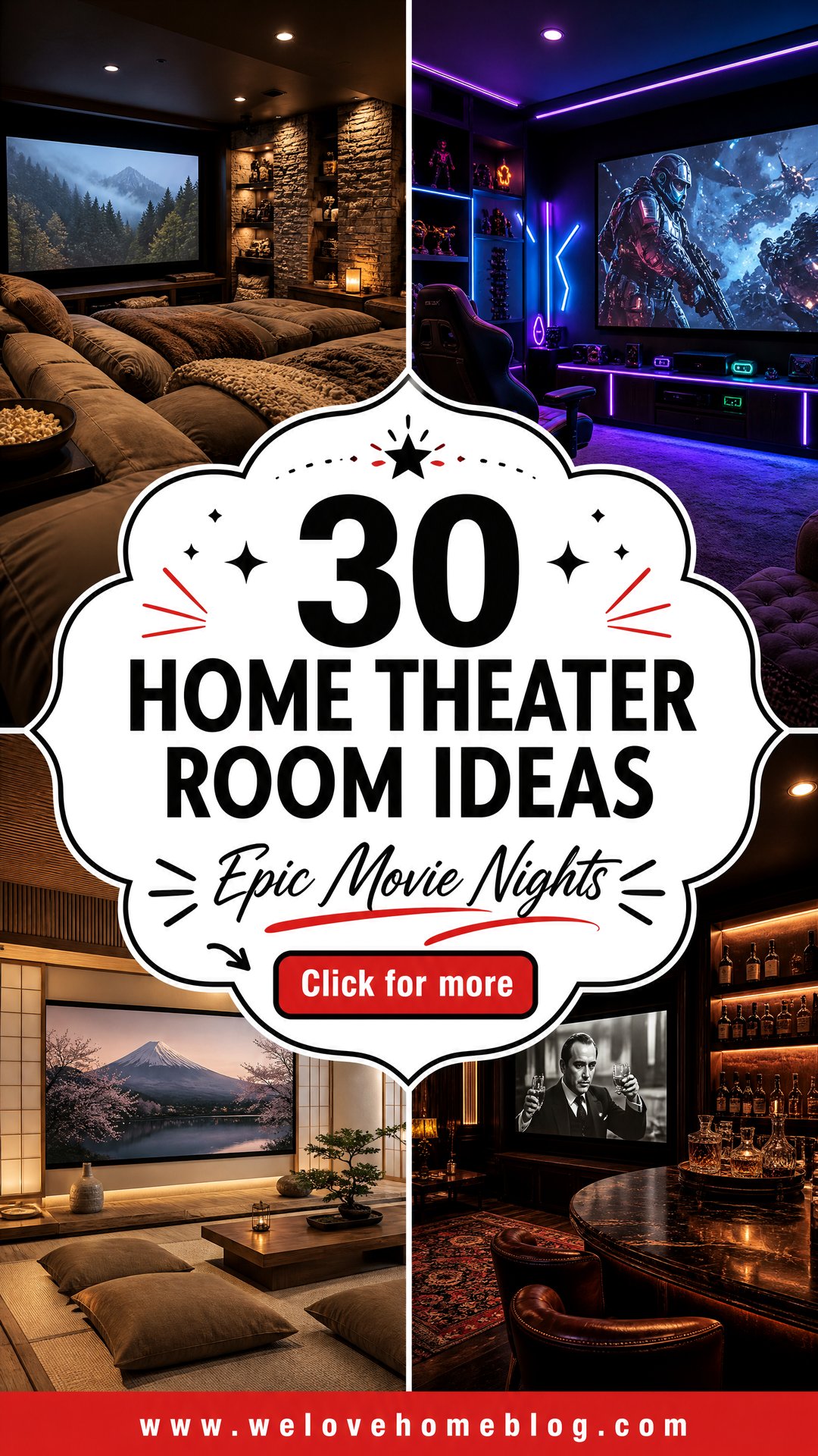 30 Home Theater Room Ideas for an Epic Experience - 30 Home Theater Room Ideas for an Epic Experience