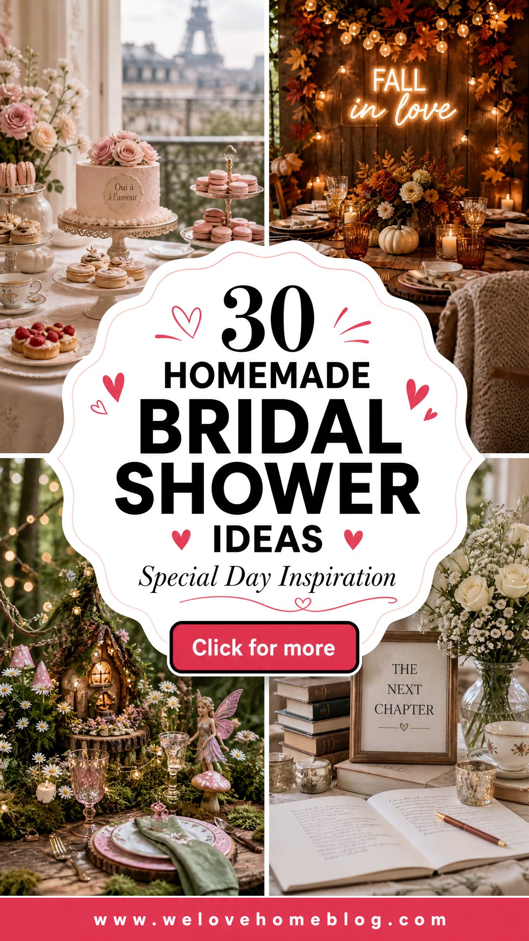 30 Homemade Bridal Shower Ideas for a Special Event - 30 Homemade Bridal Shower Ideas for a Special Event
