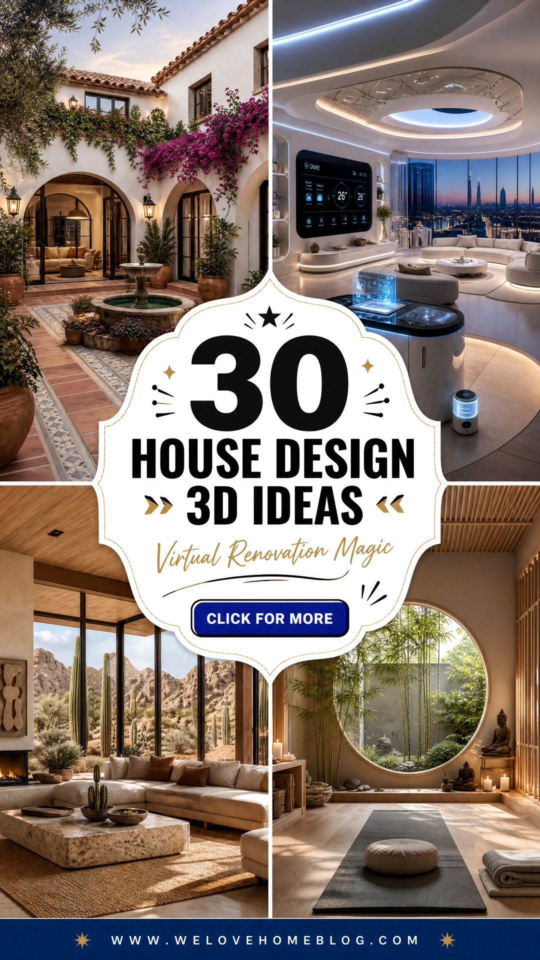 30 House Design 3D Ideas for Your Virtual Renovation - 30 House Design 3D Ideas for Your Virtual Renovation