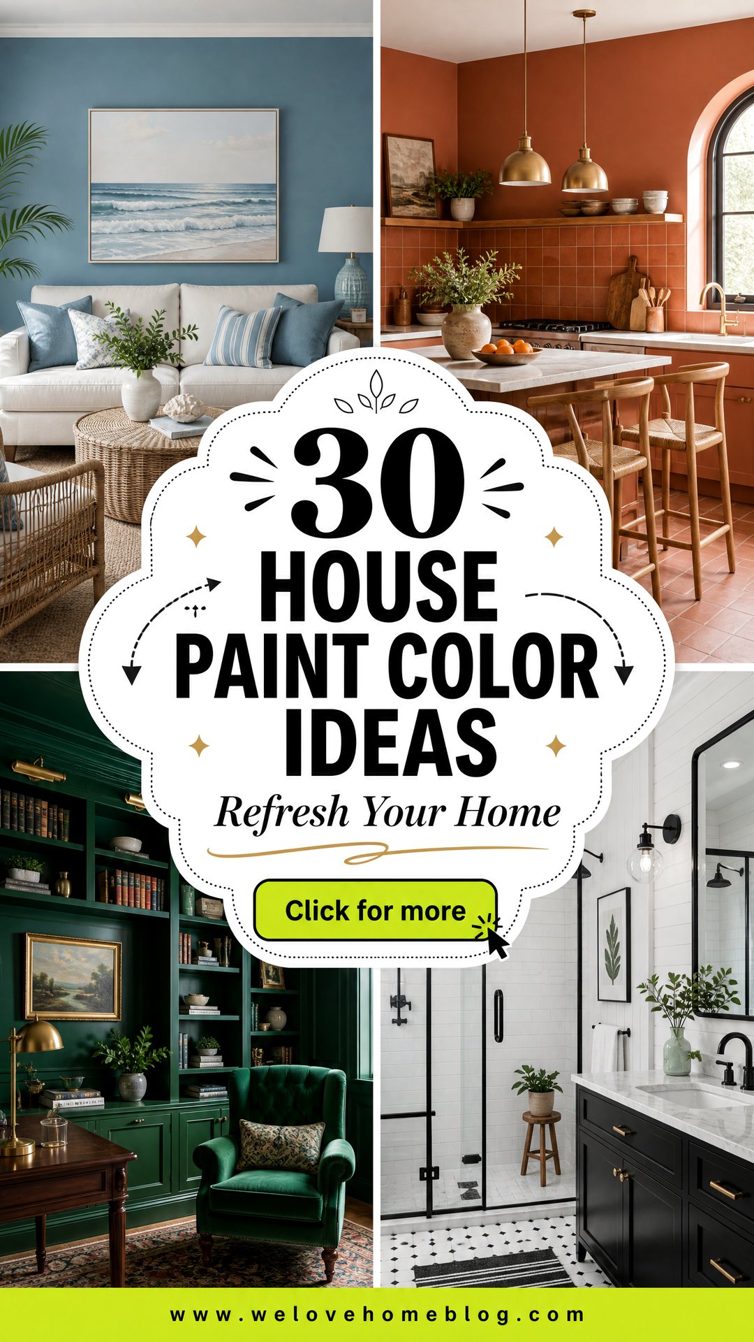 30 House Paint Color Ideas to Refresh Your Home Style - 30 House Paint Color Ideas to Refresh Your Home Style