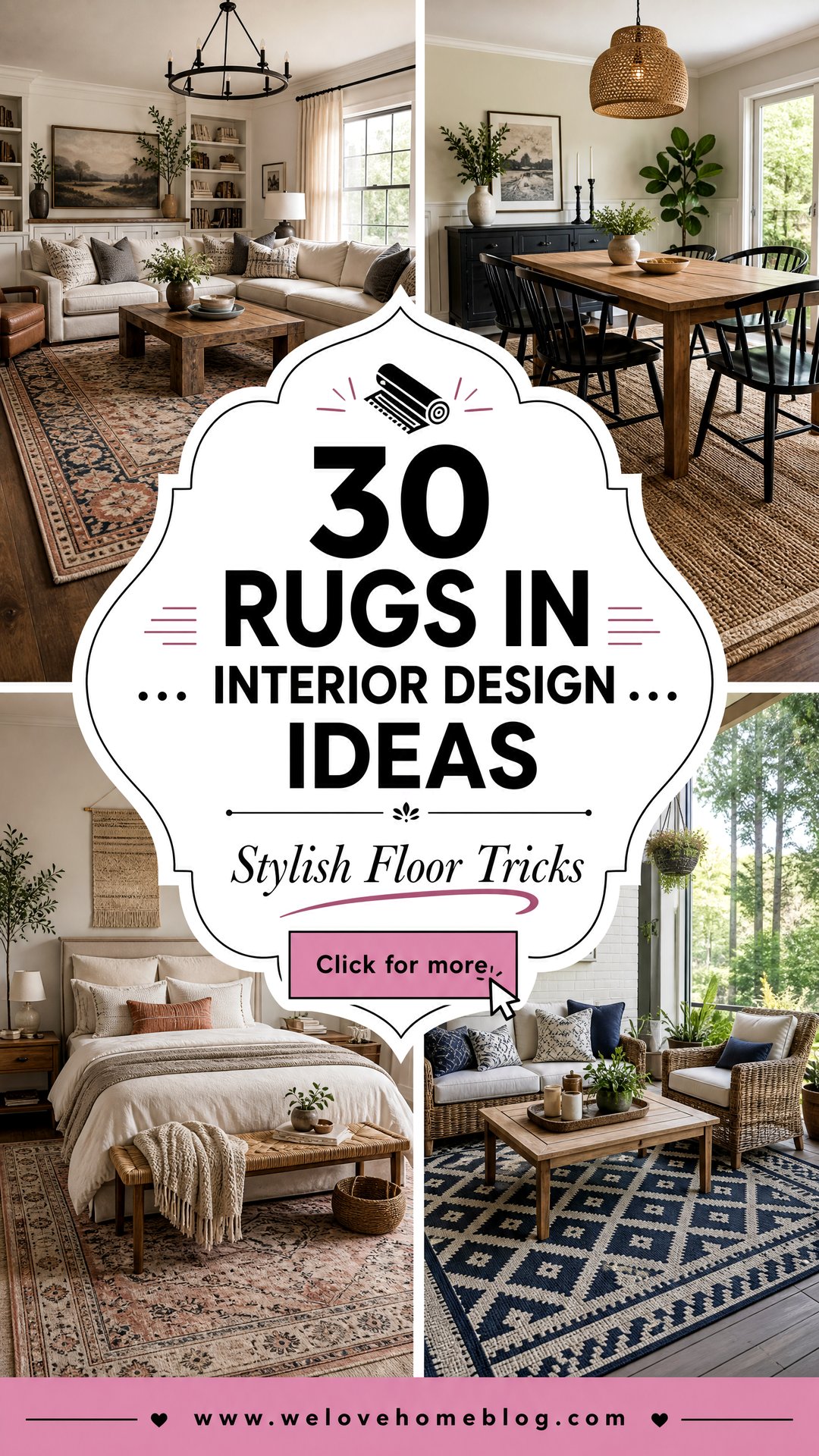 30 How to Use Rugs in Interior Design Ideas for Styling - 30 How to Use Rugs in Interior Design Ideas for Styling