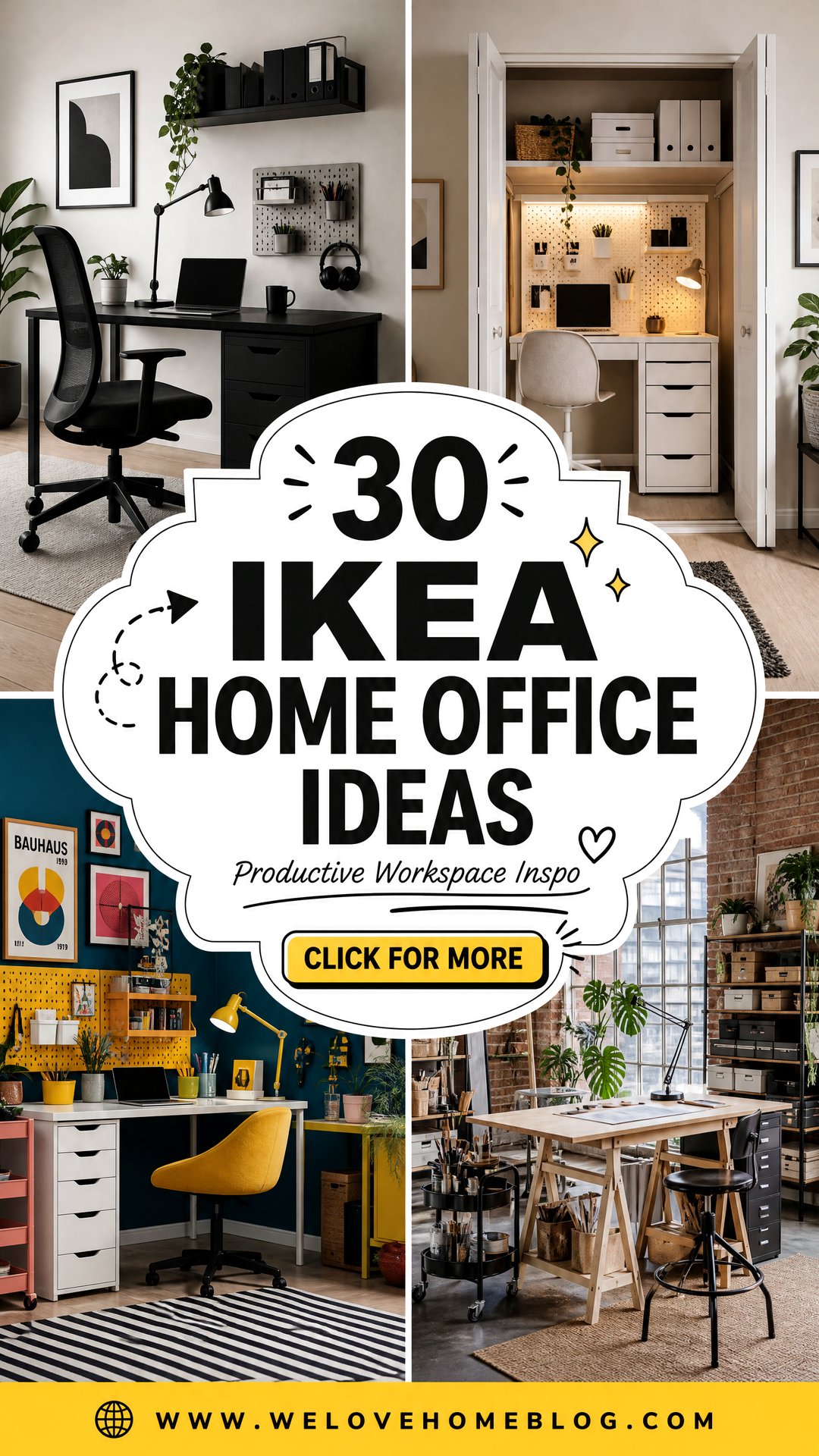 30 IKEA Home Office Ideas for a Productive Workspace - 30 IKEA Home Office Ideas for a Productive Workspace