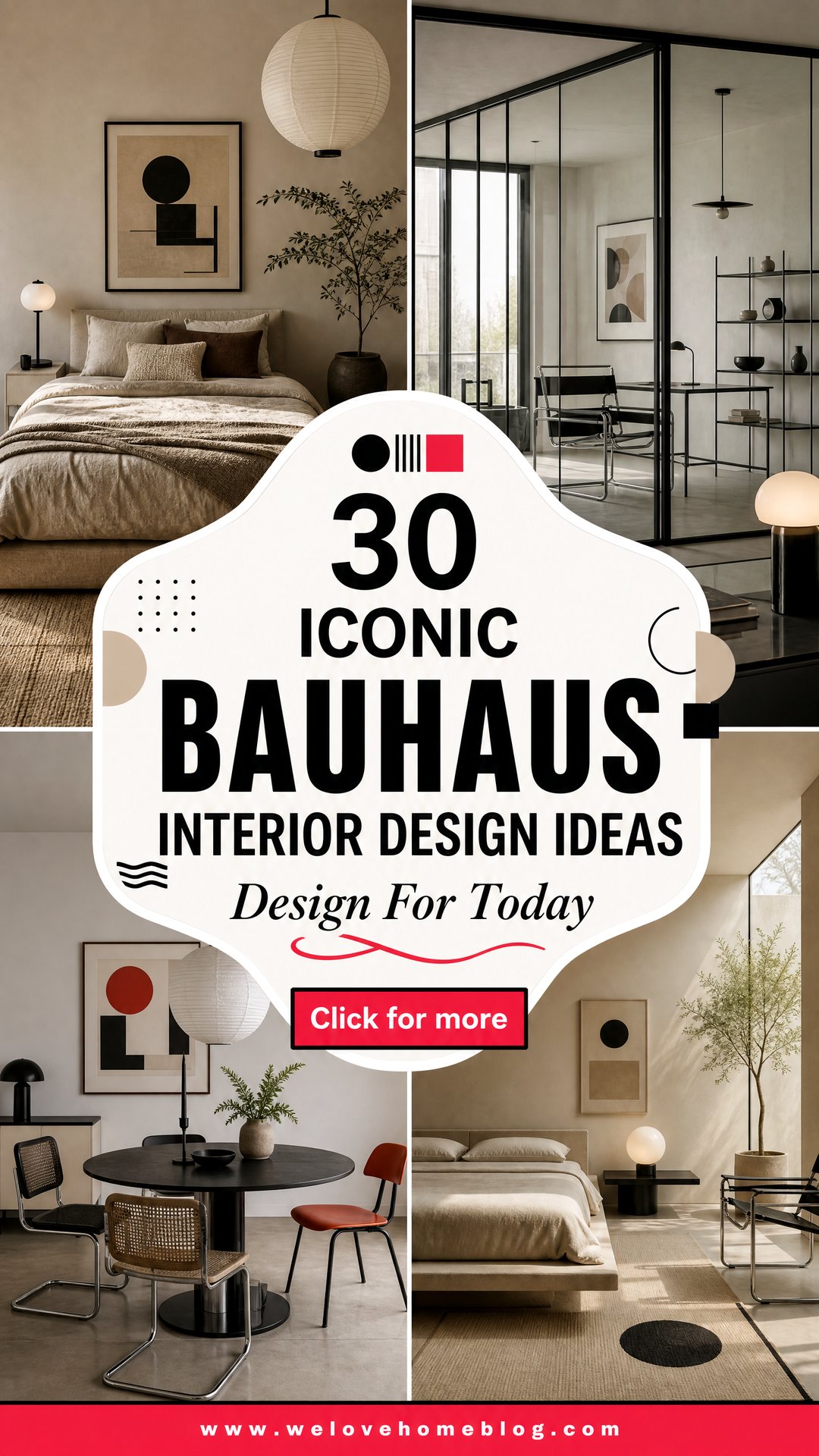 30 Iconic Bauhaus Interior Design Ideas for Today - 30 Iconic Bauhaus Interior Design Ideas for Today