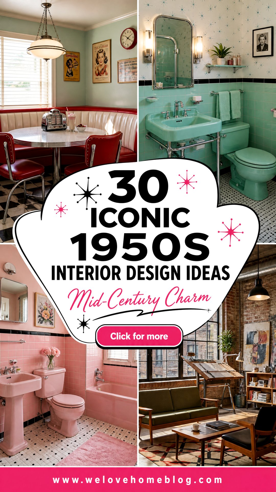 30 Iconic 1950s Interior Design Ideas for Today - 30 Iconic 1950s Interior Design Ideas for Today