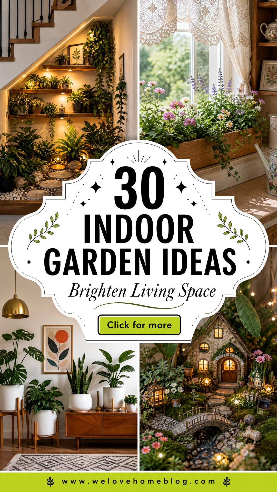 30 Indoor Garden Ideas to Brighten Up Your Living Space - 30 Indoor Garden Ideas to Brighten Up Your Living Space