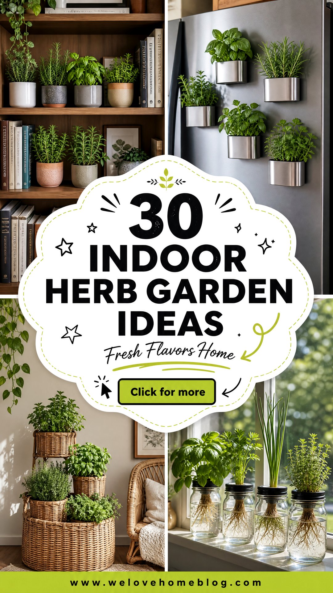 30 Indoor Herb Garden Ideas for Fresh Flavors at Home - We Love Home Blog