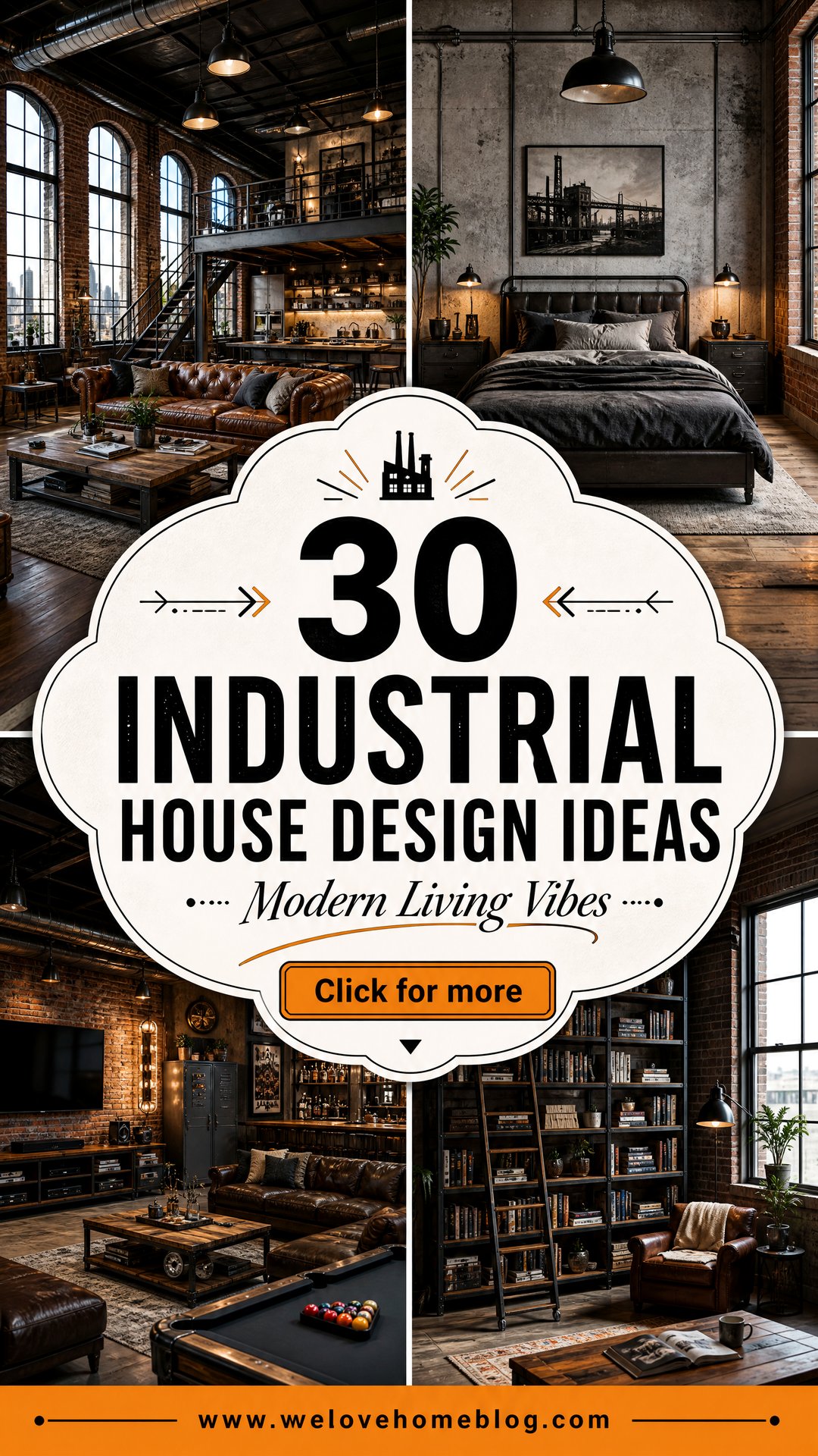 30 Industrial House Design Ideas for Modern Living - 30 Industrial House Design Ideas for Modern Living