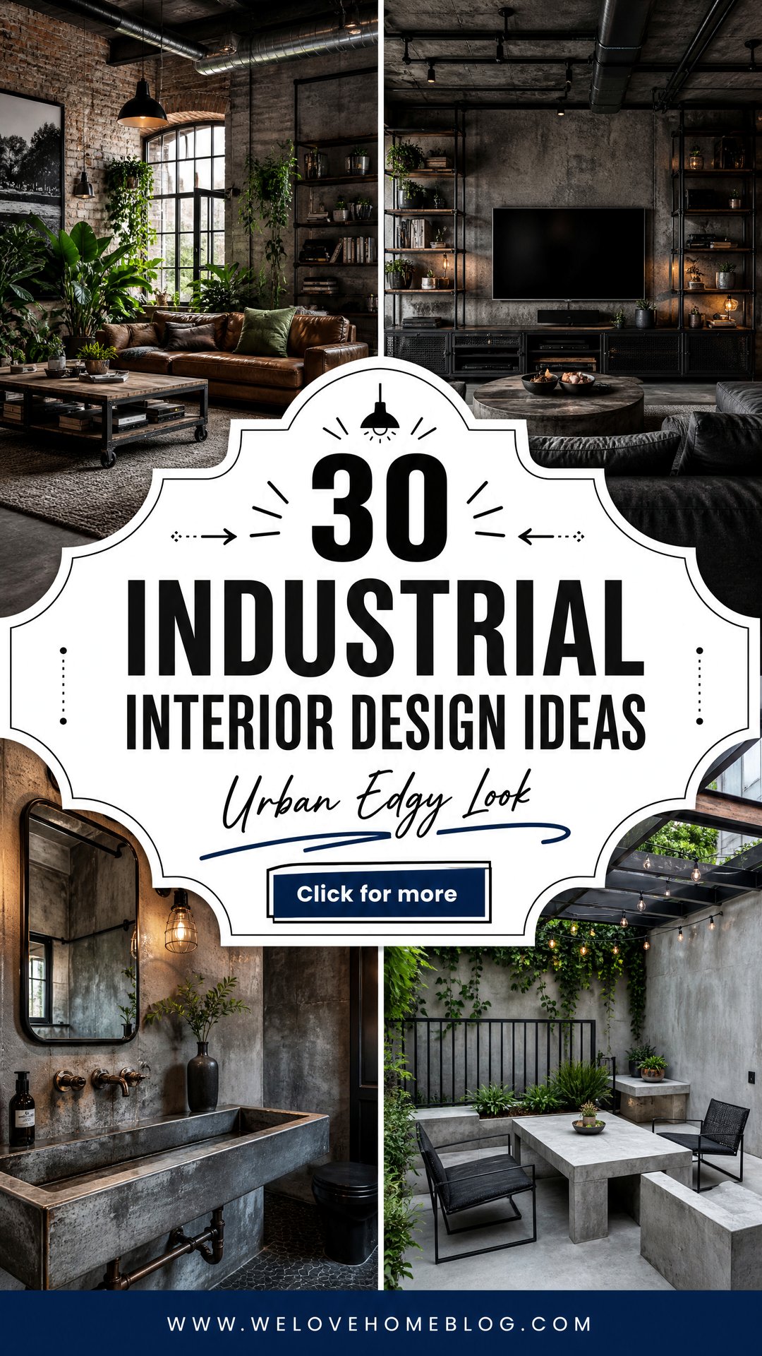 30 Industrial Interior Design Ideas for an Urban Look - 30 Industrial Interior Design Ideas for an Urban Look