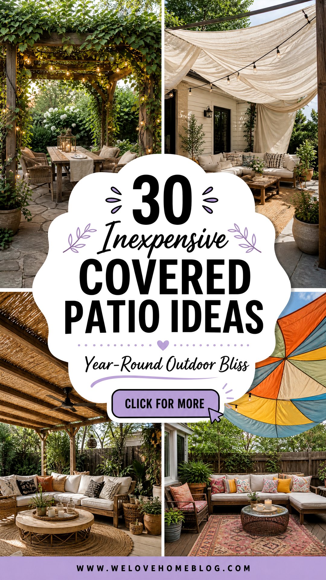 30 Inexpensive Covered Patio Ideas for Year-Round Use - 30 Inexpensive Covered Patio Ideas for Year-Round Use