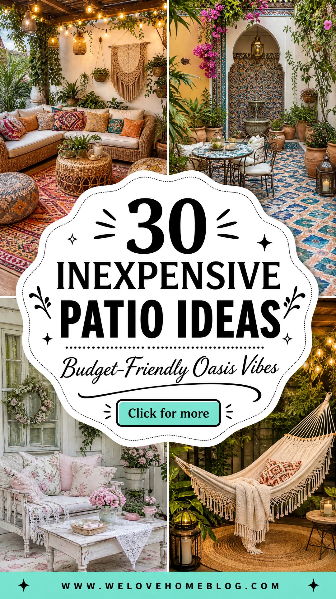 30 Inexpensive Patio Ideas for a Budget-Friendly Oasis - 30 Inexpensive Patio Ideas for a Budget-Friendly Oasis