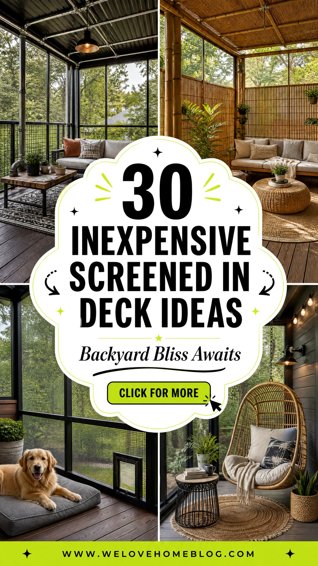 30 Inexpensive Screened in Deck Ideas for Your Backyard - 30 Inexpensive Screened in Deck Ideas for Your Backyard