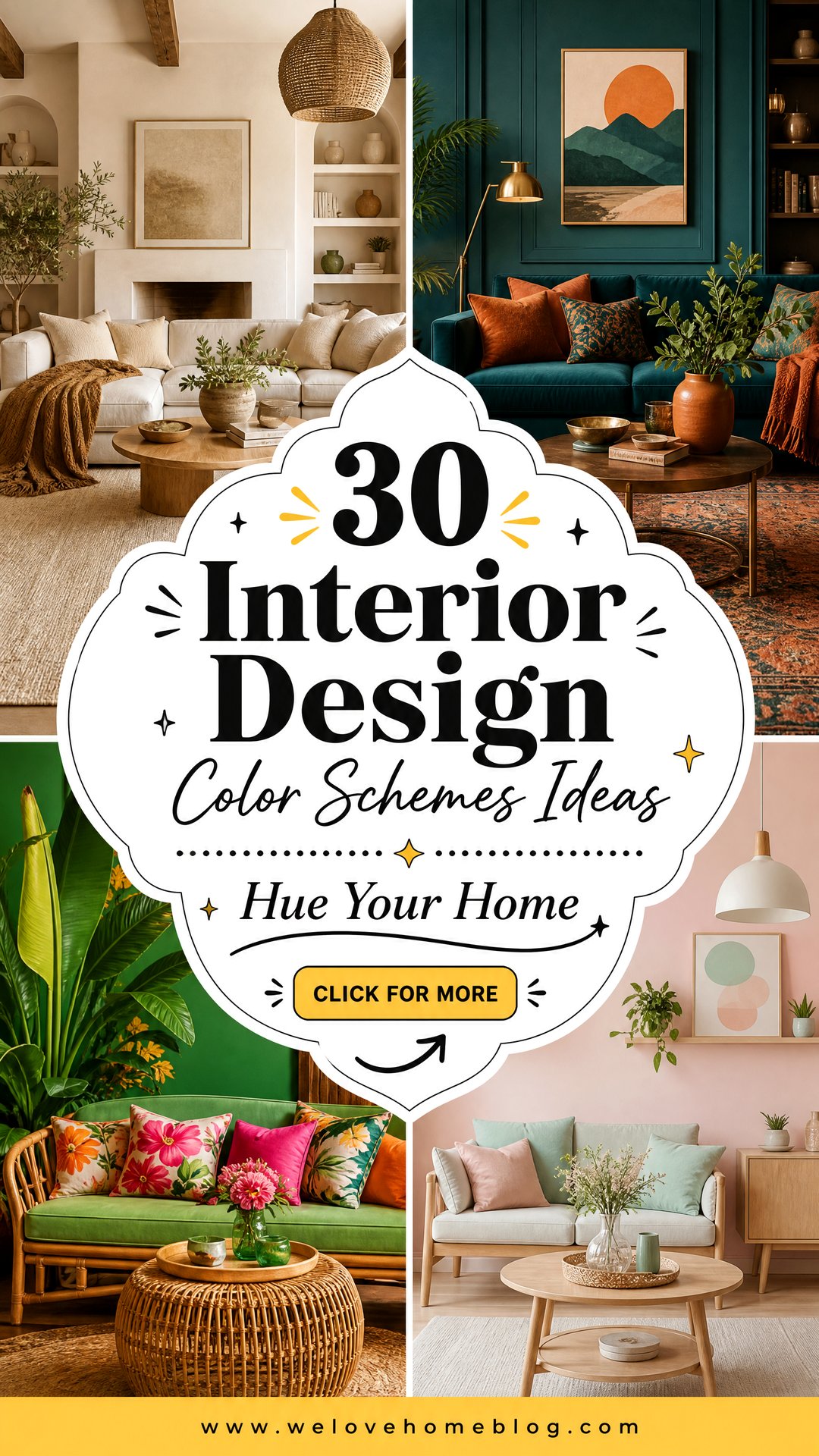 30 Interior Design Color Schemes Ideas for Your Space - 30 Interior Design Color Schemes Ideas for Your Space