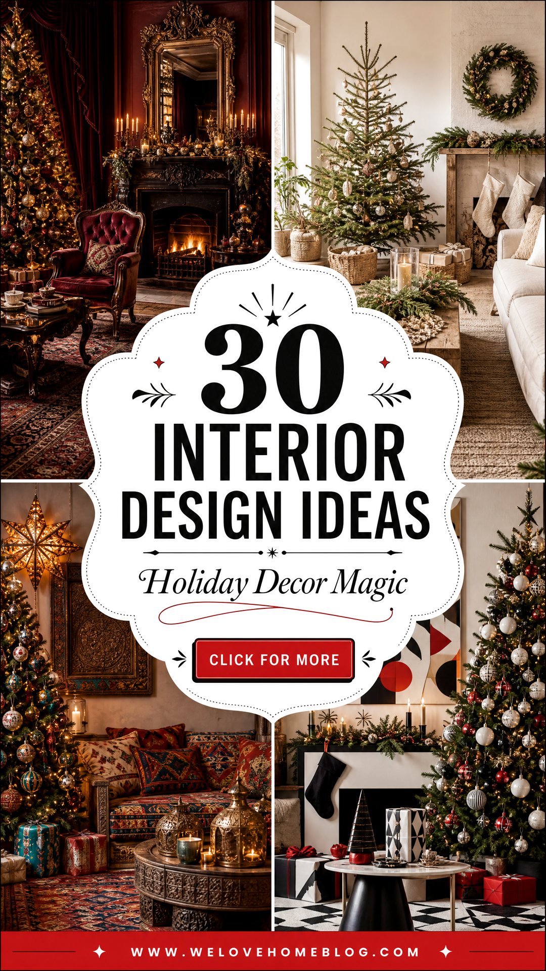 30 Interior Design Ideas for Holiday Decor This Season - 30 Interior Design Ideas for Holiday Decor This Season