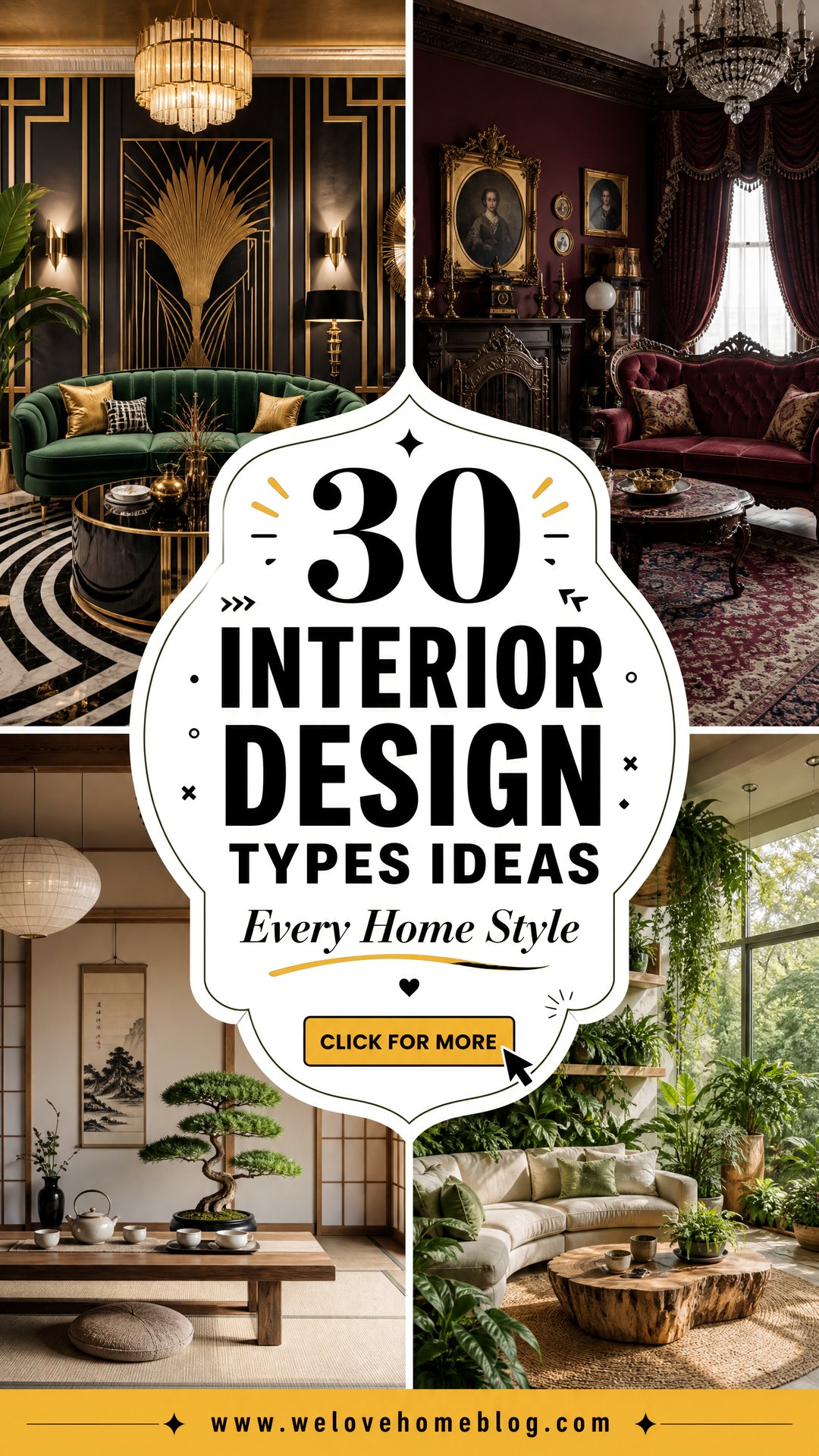 30 Interior Design Types Ideas for Every Home Style - 30 Interior Design Types Ideas for Every Home Style