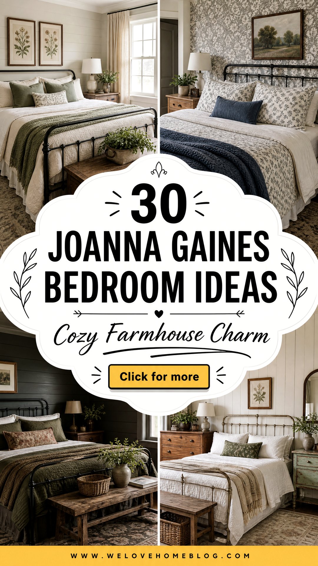 30 Joanna Gaines Bedroom Ideas for Farmhouse Style - 30 Joanna Gaines Bedroom Ideas for Farmhouse Style
