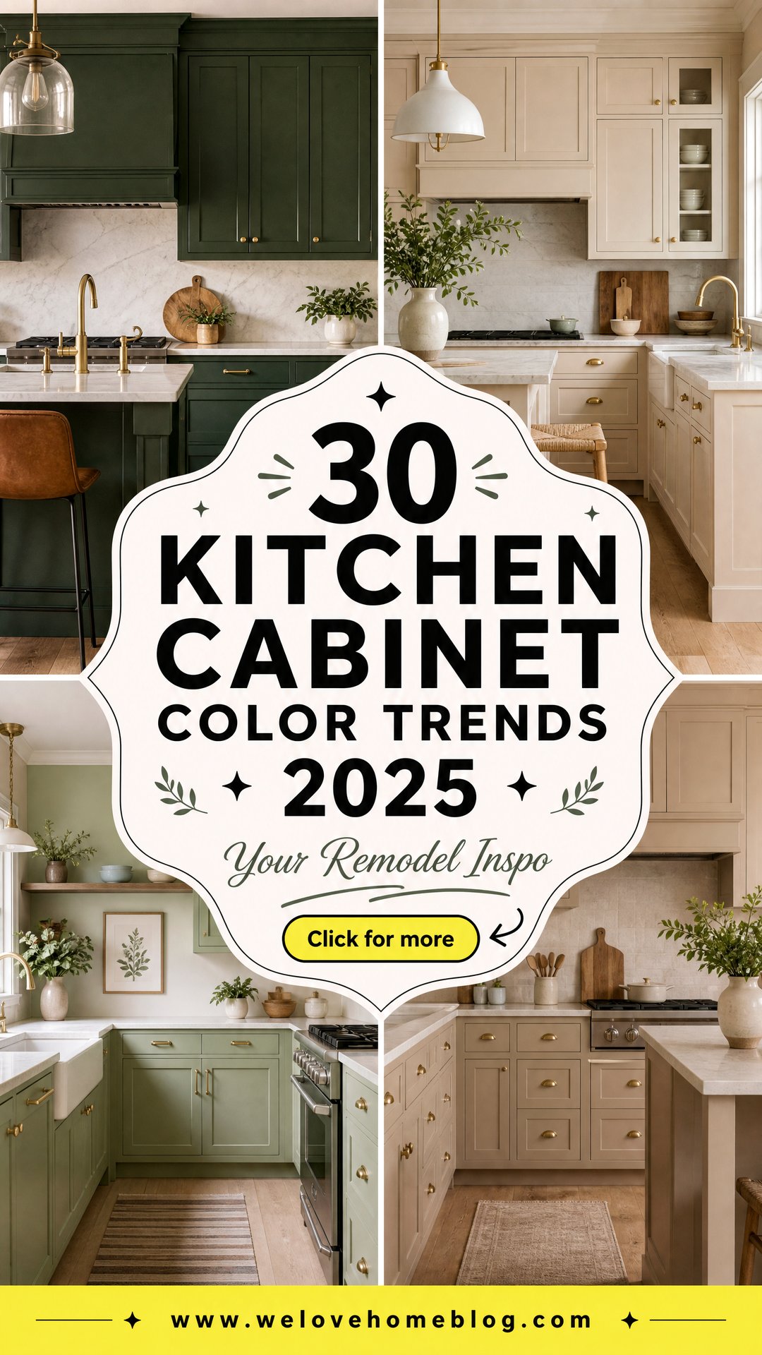 30 Kitchen Cabinet Color Trends 2025 for Your Remodel - 30 Kitchen Cabinet Color Trends 2025 for Your Remodel