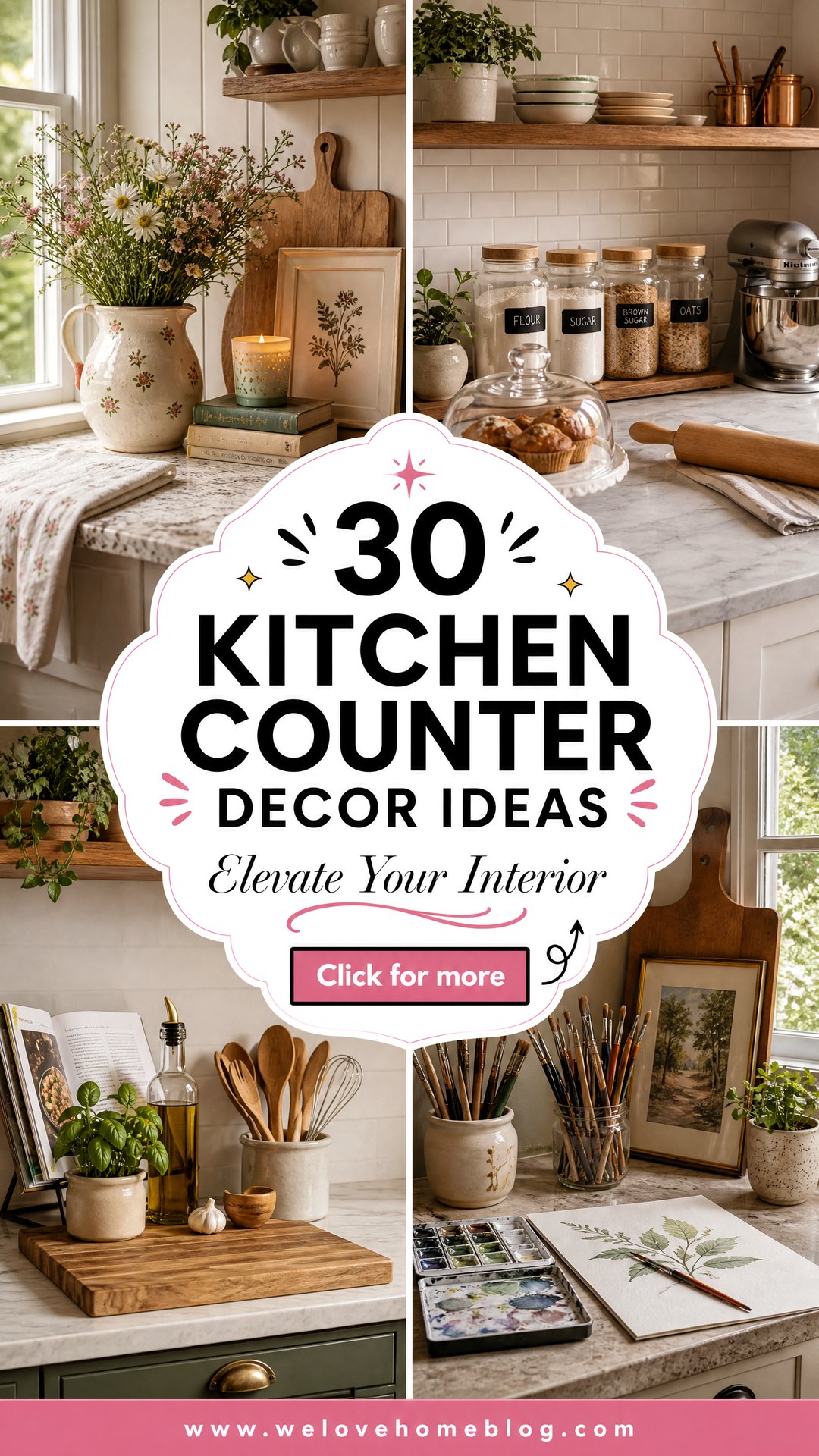 30 Kitchen Counter Decor Ideas to Elevate Your Interior - 30 Kitchen Counter Decor Ideas to Elevate Your Interior