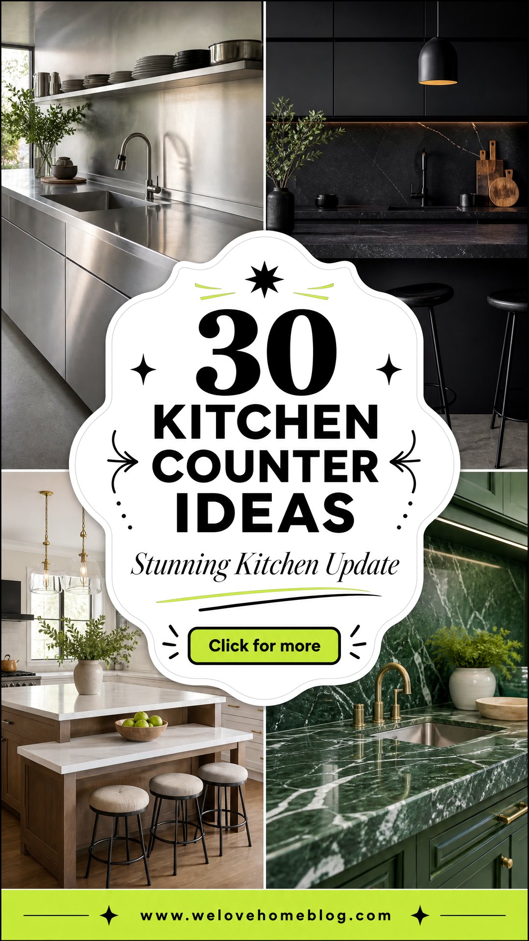 30 Kitchen Counter Ideas for a Stunning Update - 30 Kitchen Counter Ideas for a Stunning Update