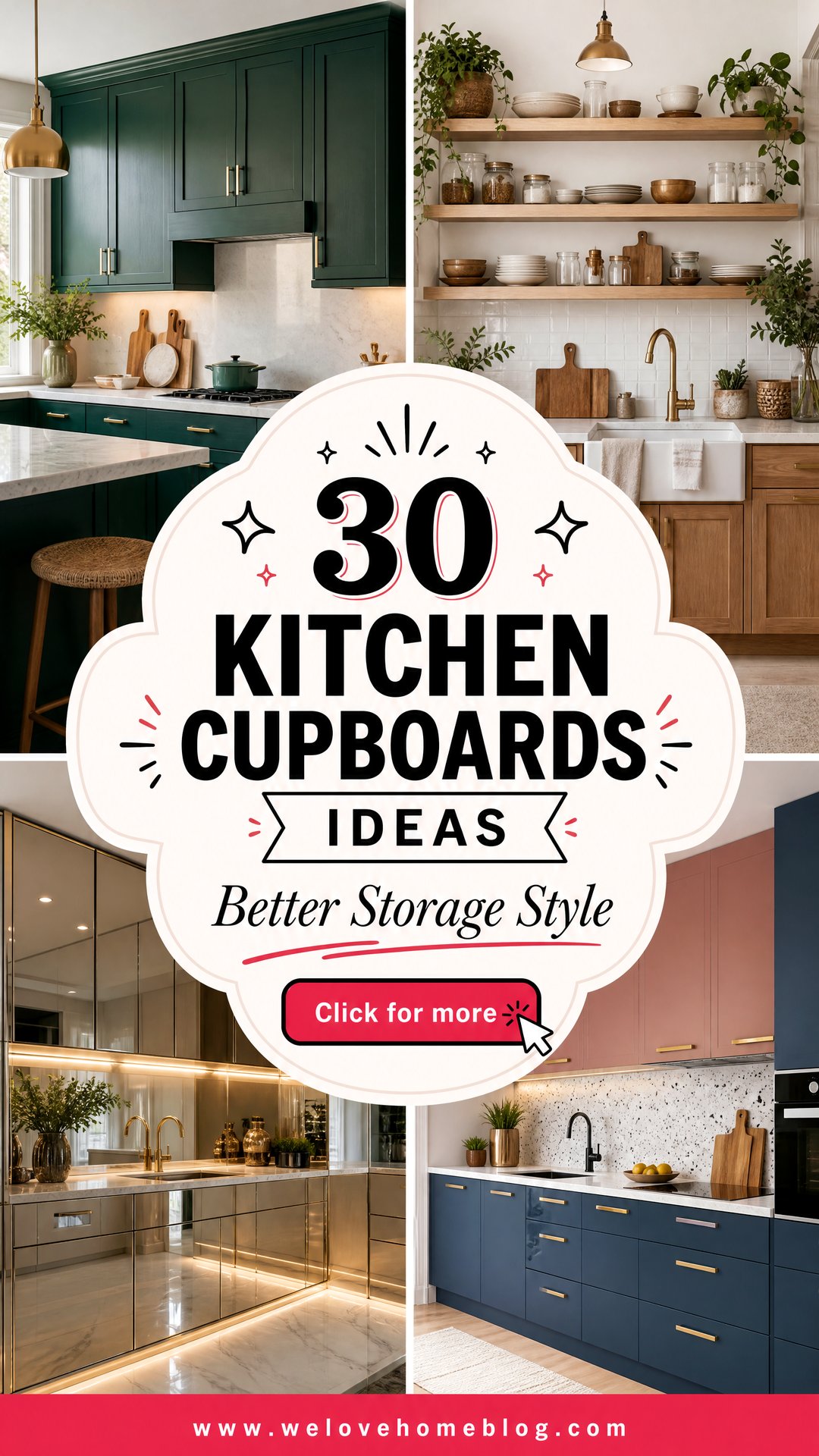 30 Kitchen Cupboards Ideas for Better Storage - 30 Kitchen Cupboards Ideas for Better Storage