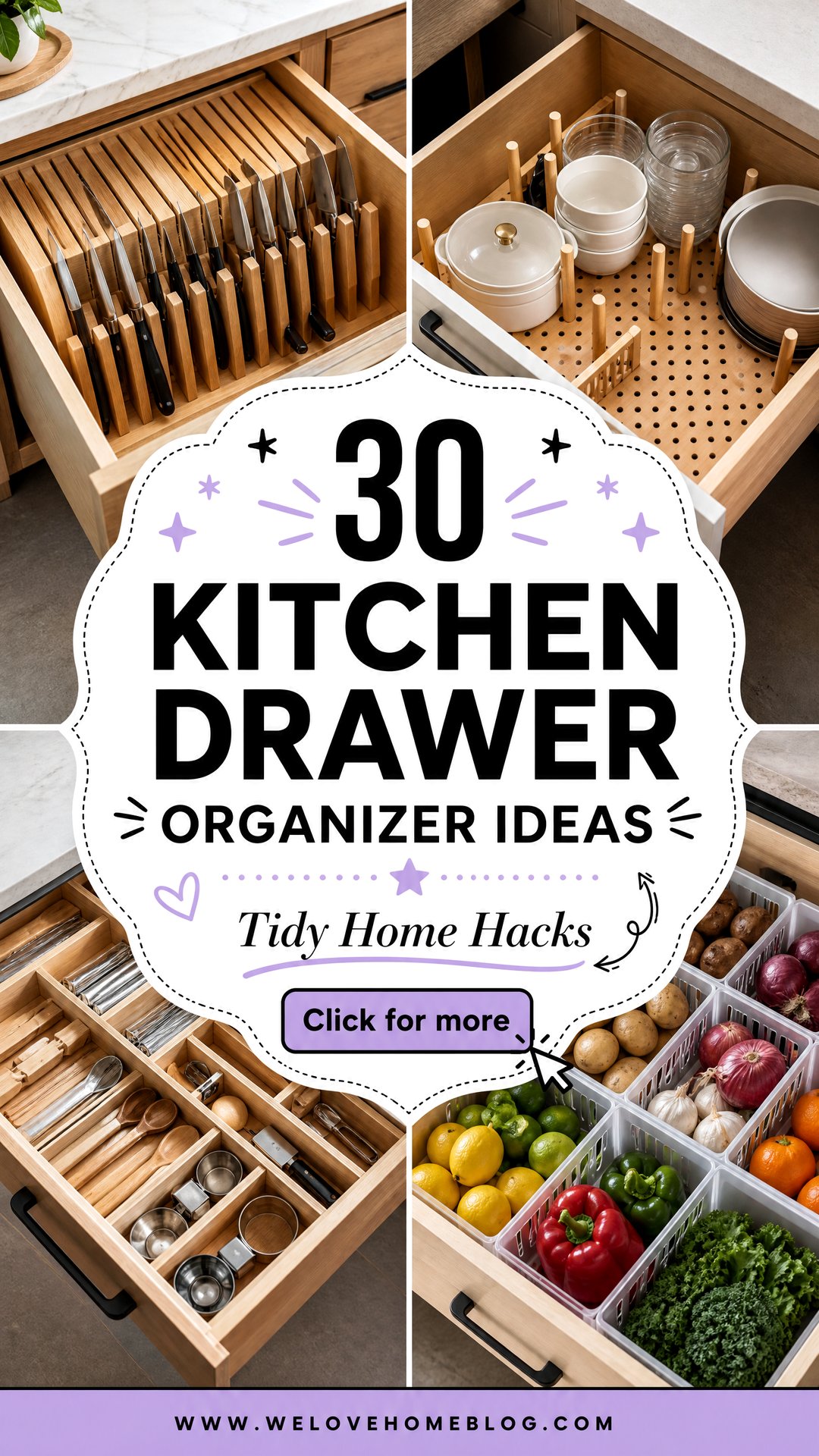 30 Kitchen Drawer Organizer Ideas for a Tidy Home - 30 Kitchen Drawer Organizer Ideas for a Tidy Home