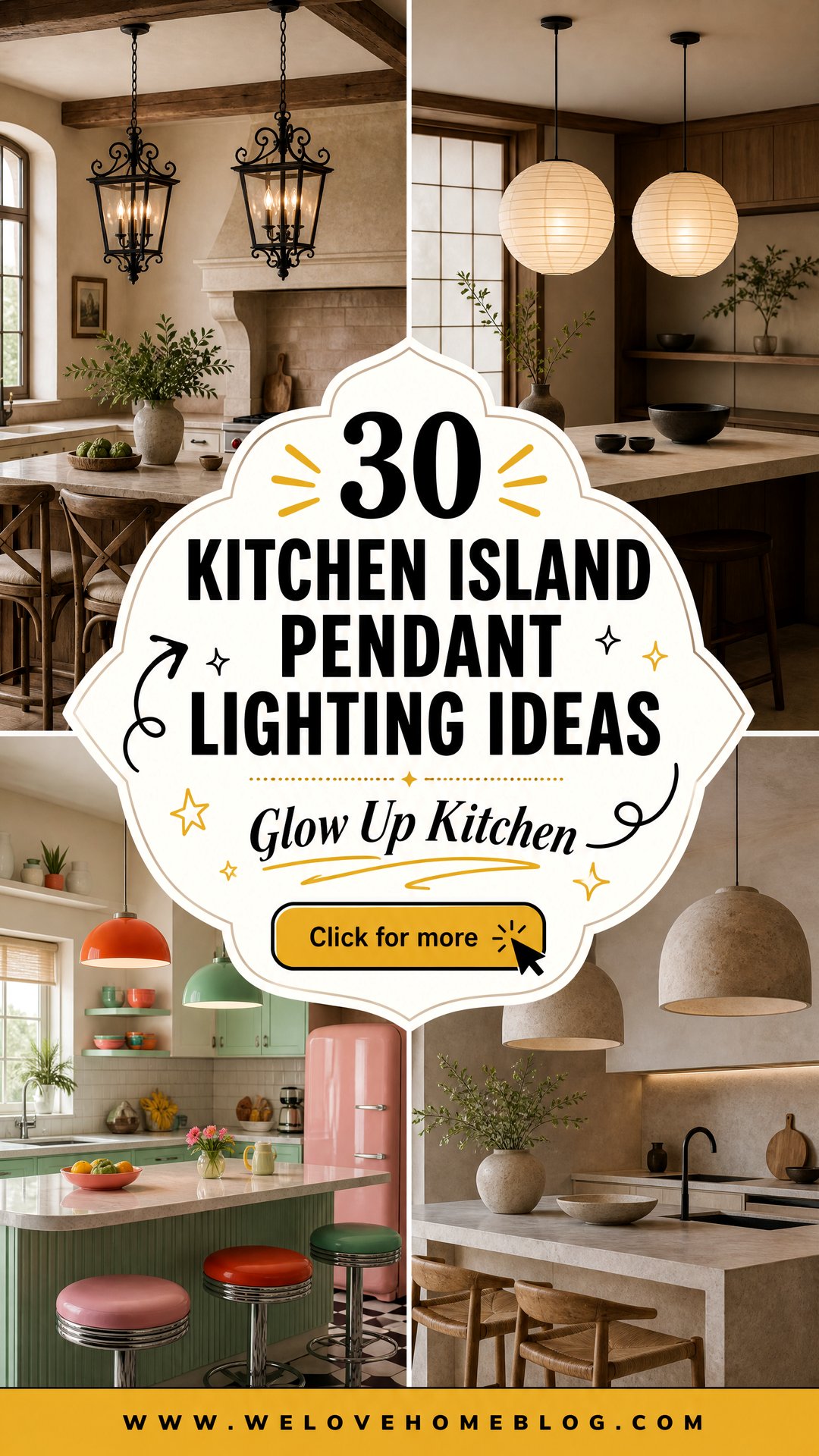 30 Kitchen Island Pendant Lighting Ideas to Glow - 30 Kitchen Island Pendant Lighting Ideas to Glow