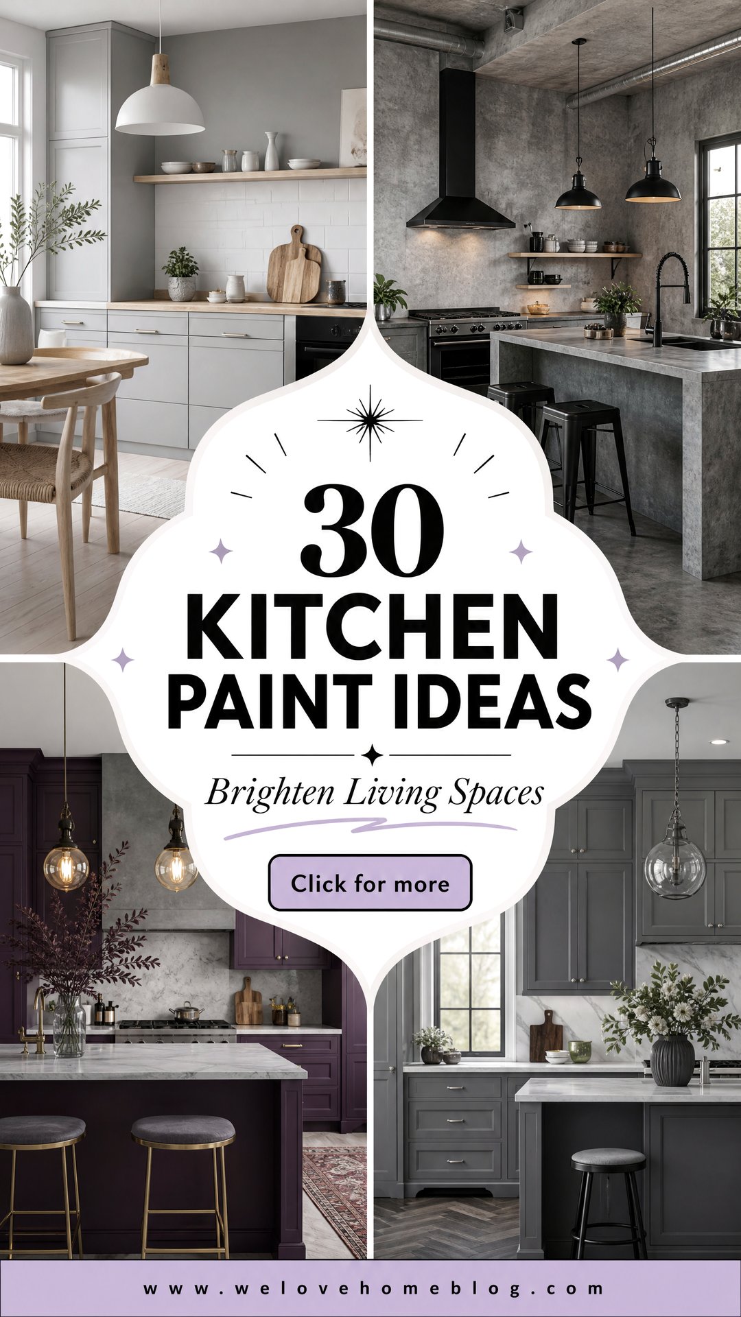 30 Kitchen Paint Ideas to Brighten Your Living Space - 30 Kitchen Paint Ideas to Brighten Your Living Space